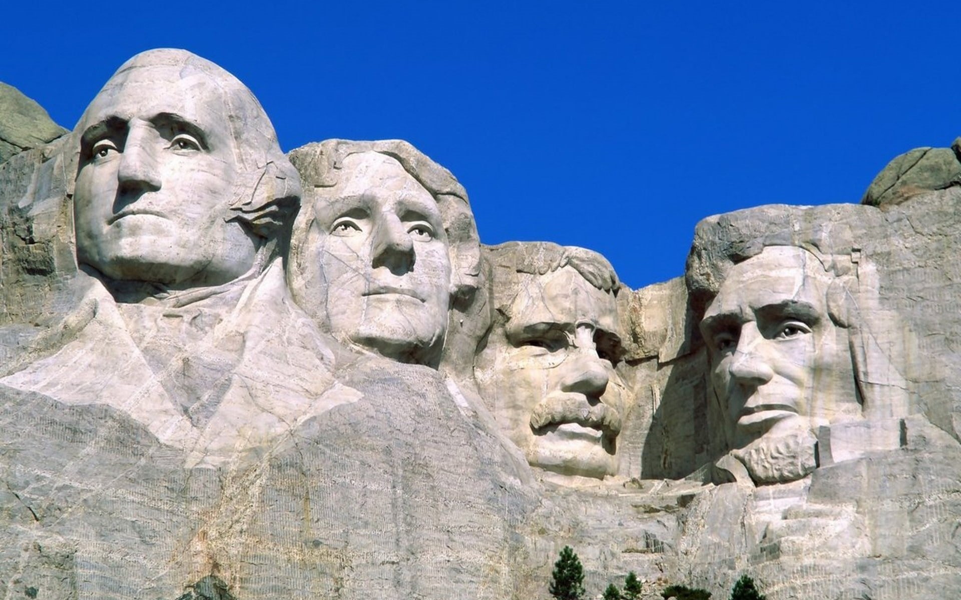 rushmore, mountain, president, sculpture, mount, 1080P, old, HD Wallpaper