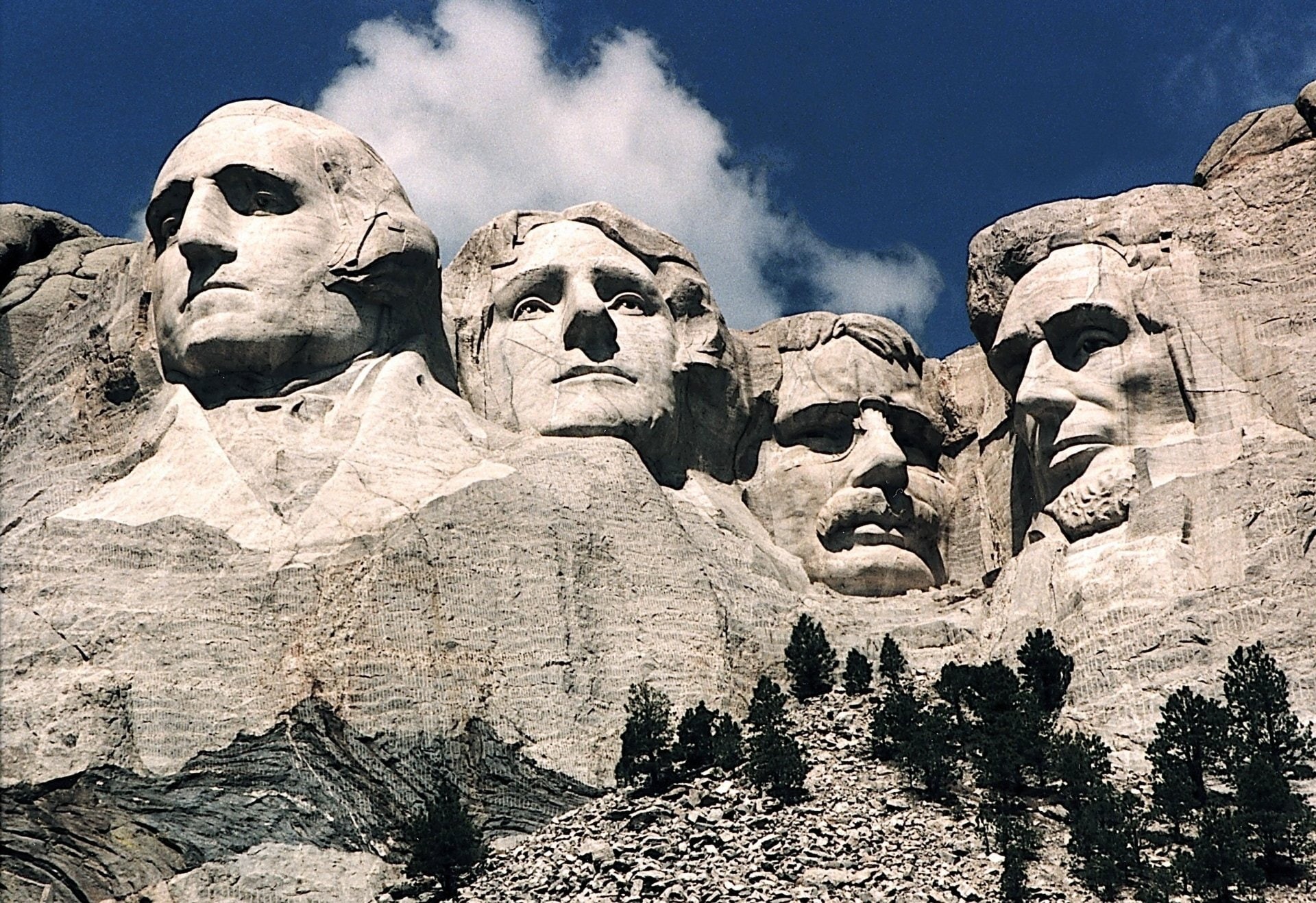 1080P, Mount Rushmore, Man Made, HD Wallpaper