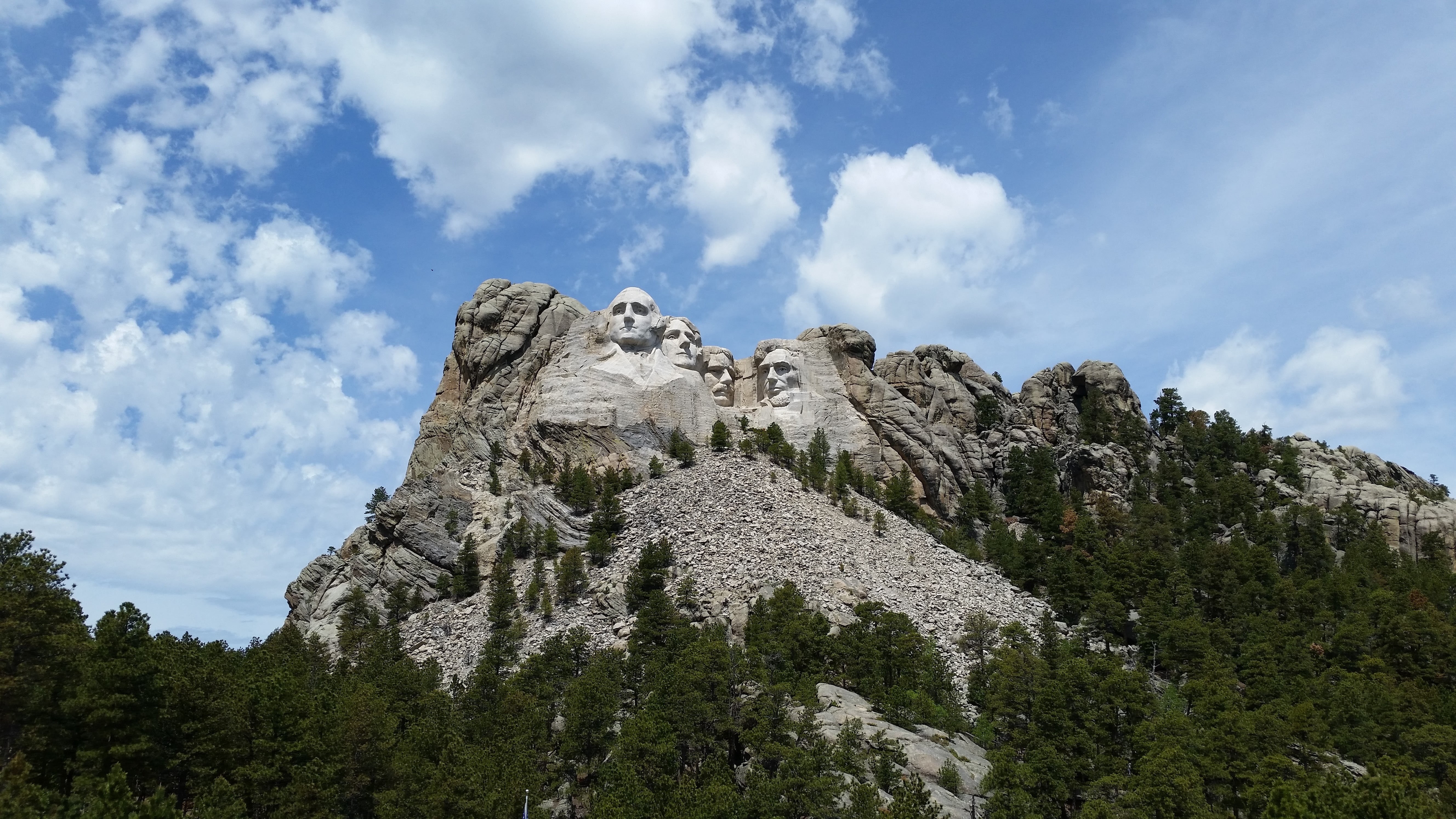 sky, black, history, mountain, memorial, land, south, scenic, mount, day, dakota, park, pine tree, no people, the past, rushmore, roosevelt, coniferous tree, HD Wallpaper
