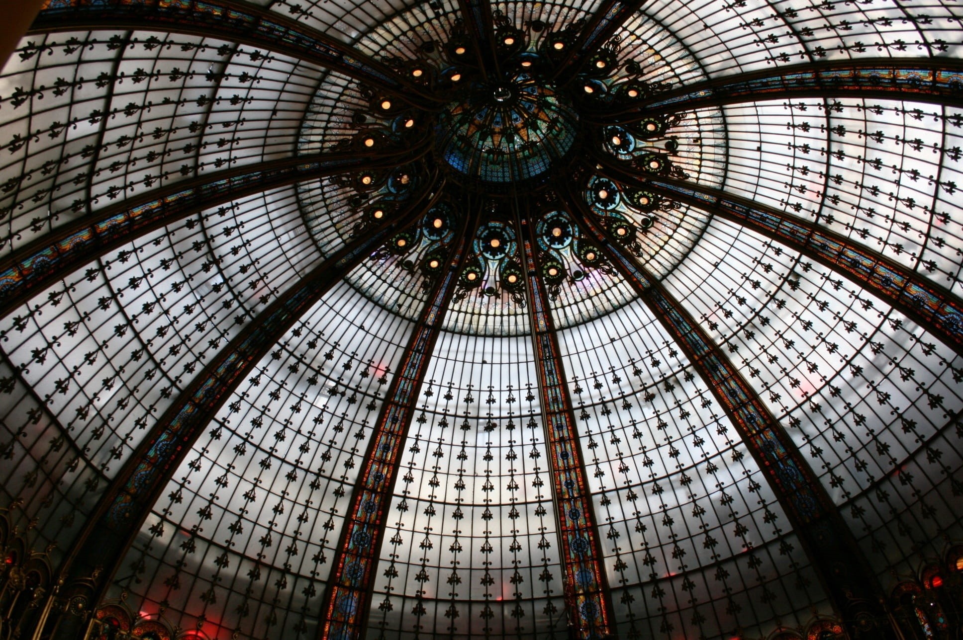 lafayette galleries, abstract, tourism, travel destinations, backgrounds, shape, design, paris, geometric shape, directly below, glass - Material, pattern, HD Wallpaper