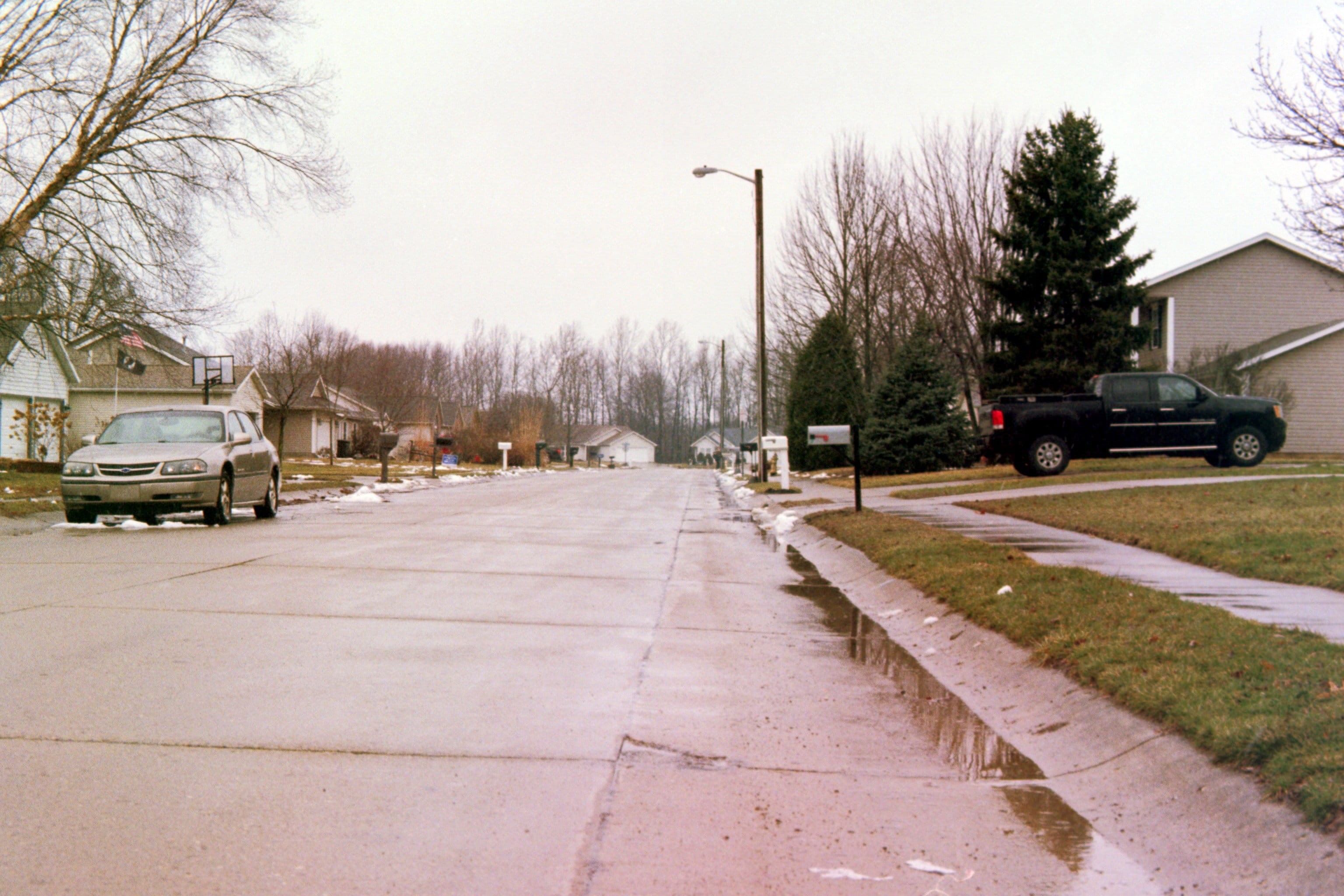 path, motor vehicle, usa, land vehicle, lafayette, car, plant, town, no people, van, mode of transportation, street, sky, empty, stationary, tree, automobile, HD Wallpaper