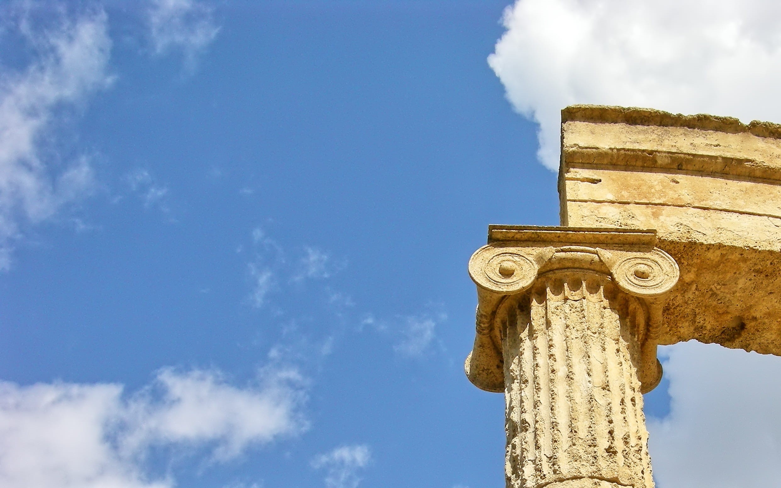 religion, cultures, built Structure, greece, classical Greek, greek Culture, building exterior, architecture And Buildings, belief, 1080P, architectural Column, HD Wallpaper