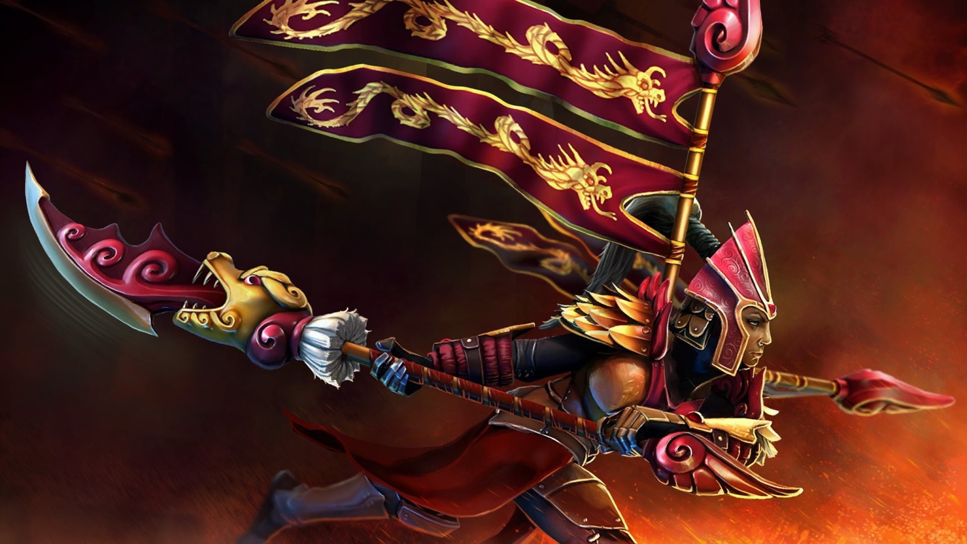 chinese new year, warrior, craft, male likeness, no people, decoration, multi colored, Dota 2, lighting equipment, low angle view, creativity, event, Valve, HD Wallpaper