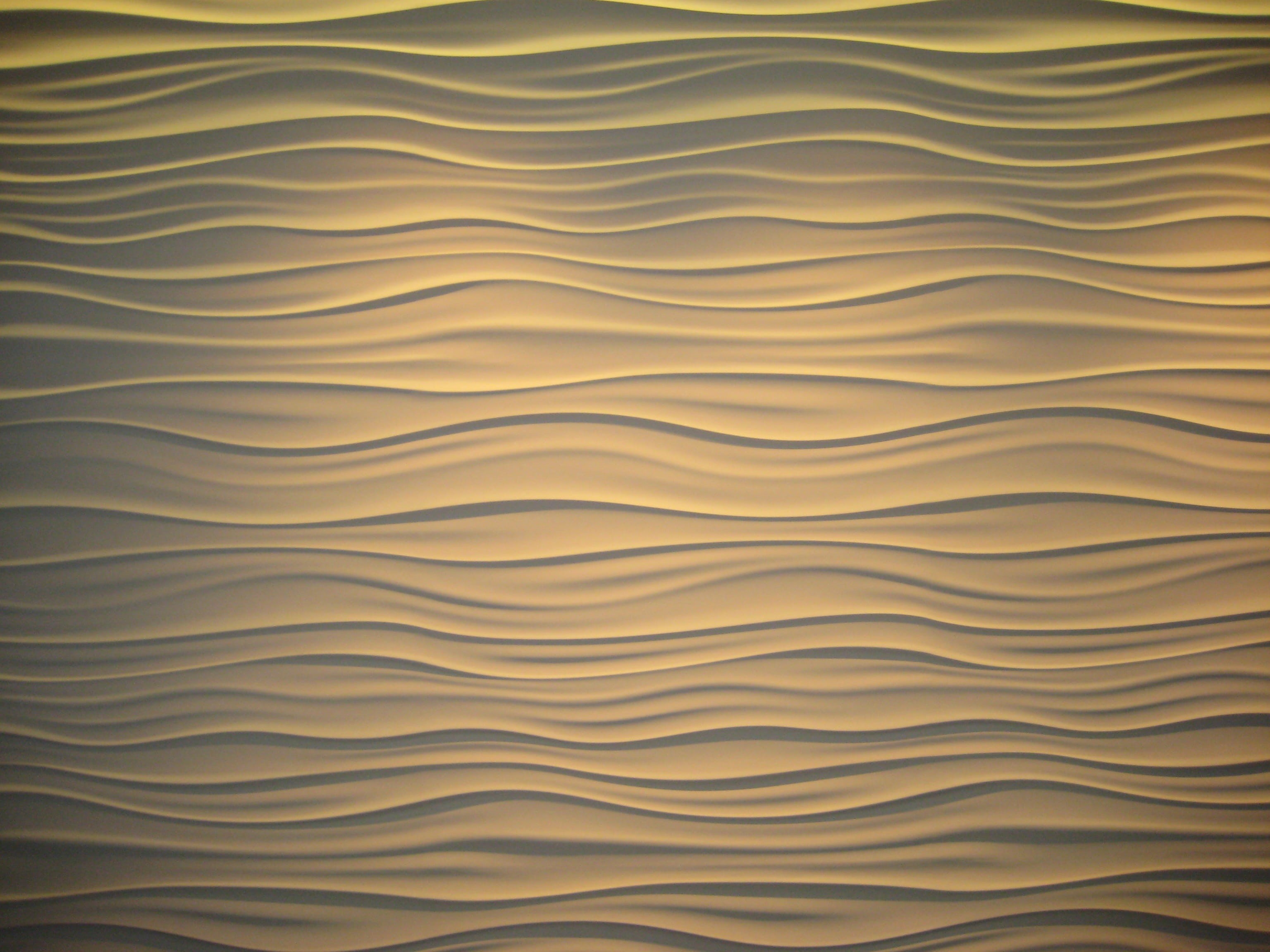 stucco, nature, full frame, Wave, softness, tan, material, indoors, 2K, backgrounds, man made object, wave pattern, textile, textured effect, no people, HD Wallpaper