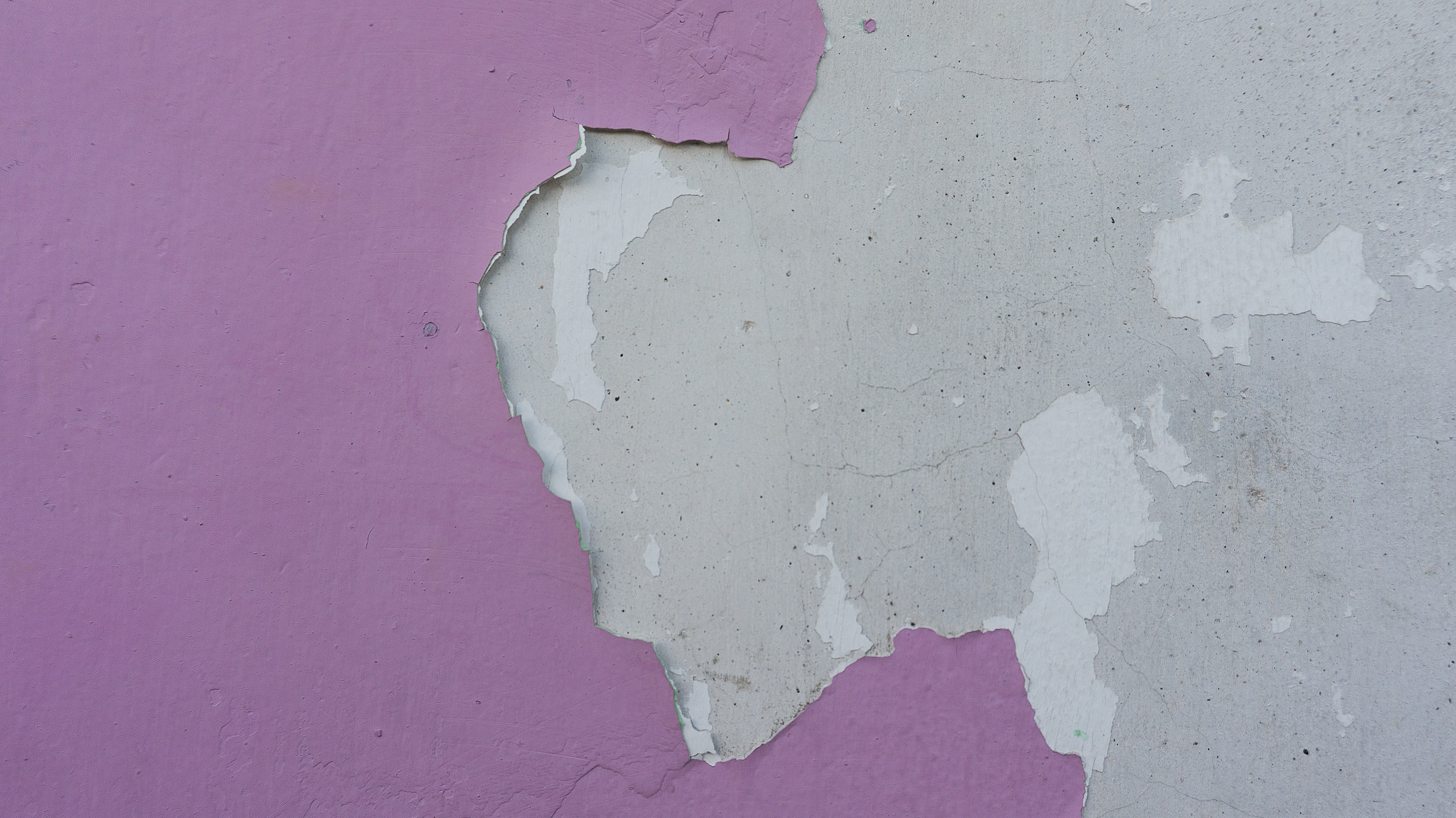 pink color, rock, 5K, deterioration, floor, built structure, full frame, breaking, stucco, weathered, wall, abandoned, cement, peeling off, no people, HD Wallpaper