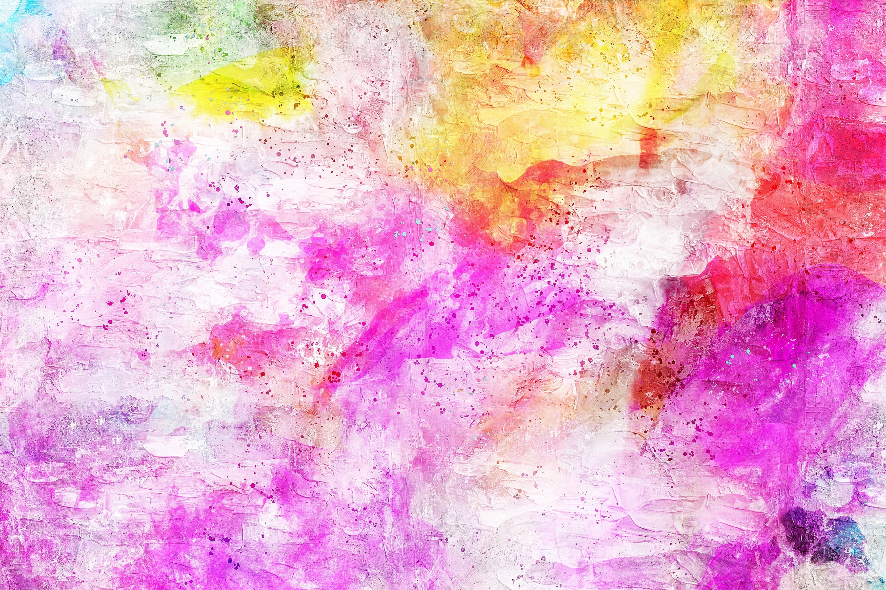 watercolor paints, multi colored, paintings, dirt, pink, paint, dirty, holi, creativity, light, talcum powder, vibrant color, watercolor painting, pattern, HD Wallpaper
