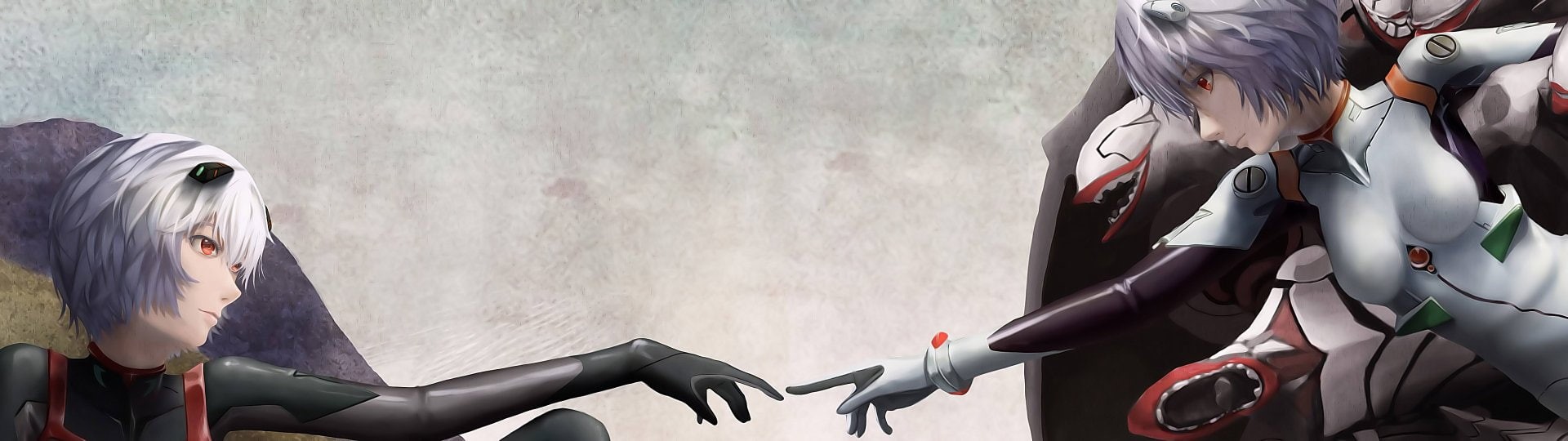 Evangelion: 3.0 You Can (Not) Redo, Rei Ayanami, The Creation of Adam, Evangelion, 1080P, HD Wallpaper