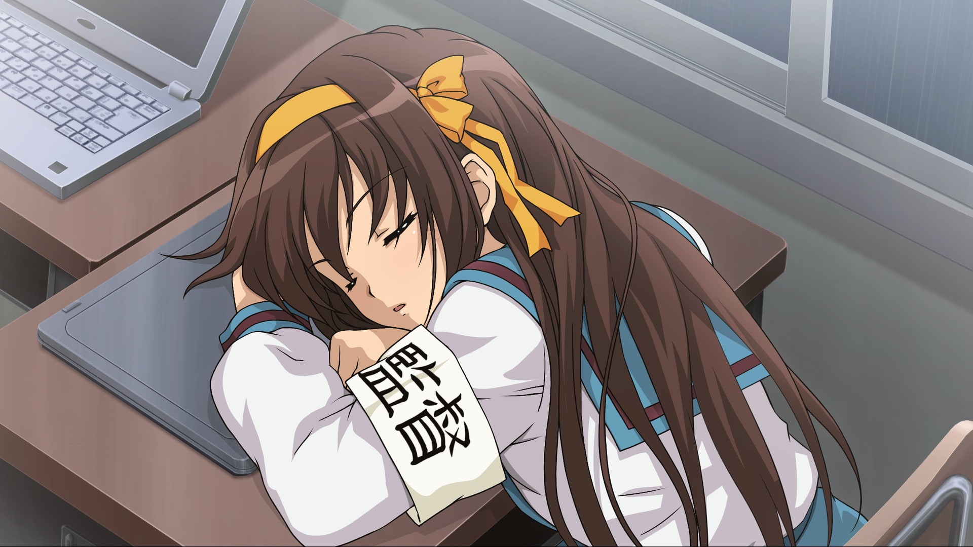 Haruhi Suzumiya, The Melancholy Of Haruhi Suzumiya, 1080P, Suzumiya Haruhi no Yuuutsu, Anime, HD Wallpaper