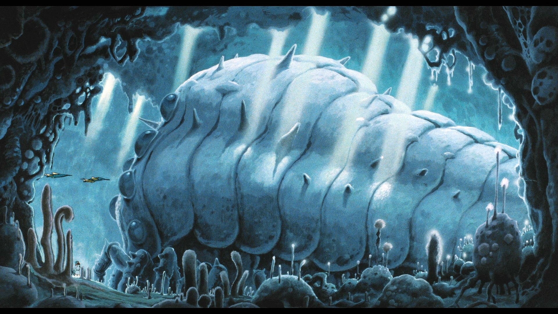 1080P, valley, wind, anime, nausicaa, fantasy, adventure, HD Wallpaper