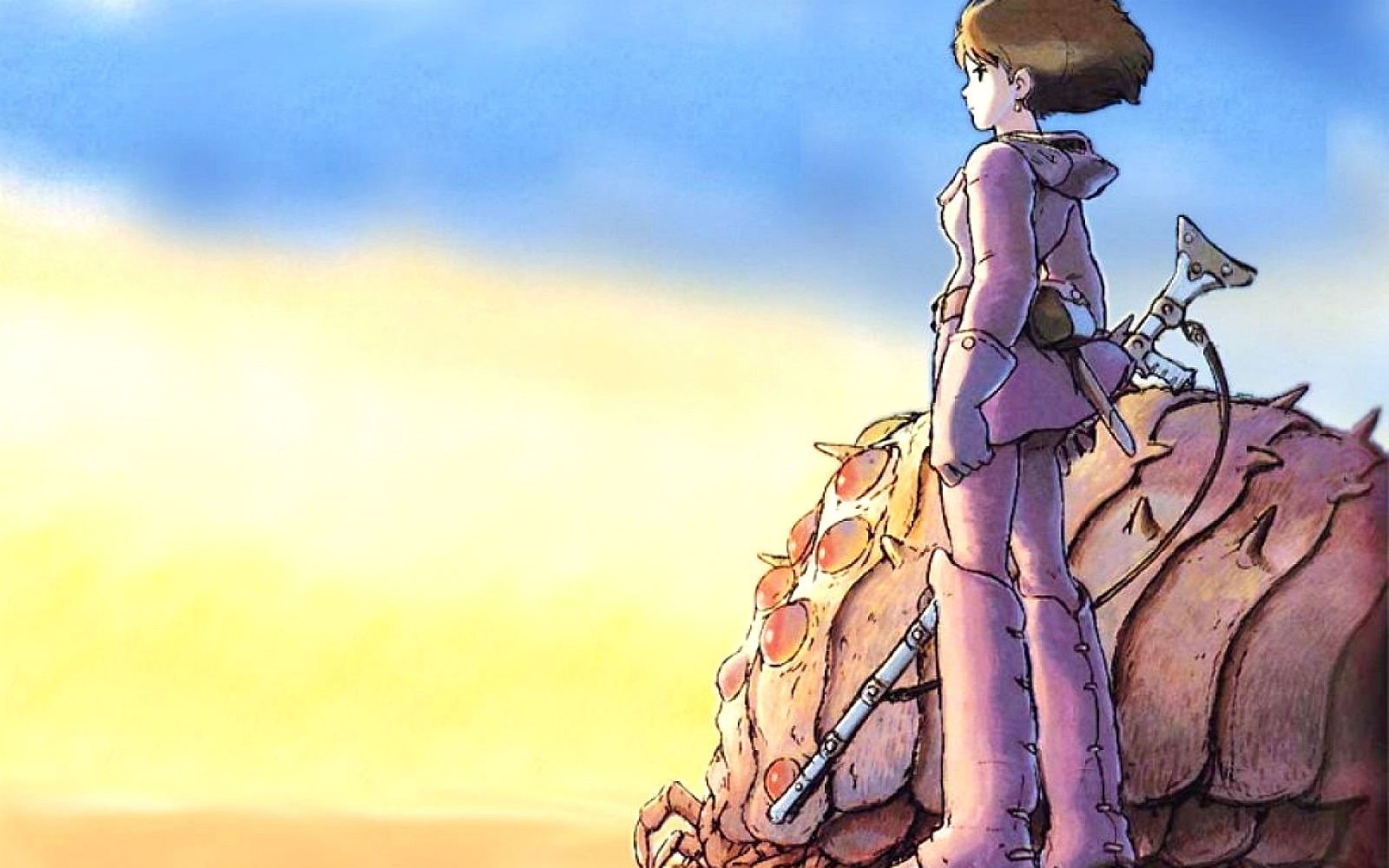 wind, fantasy, nausicaa, 720P, anime, adventure, valley, HD Wallpaper