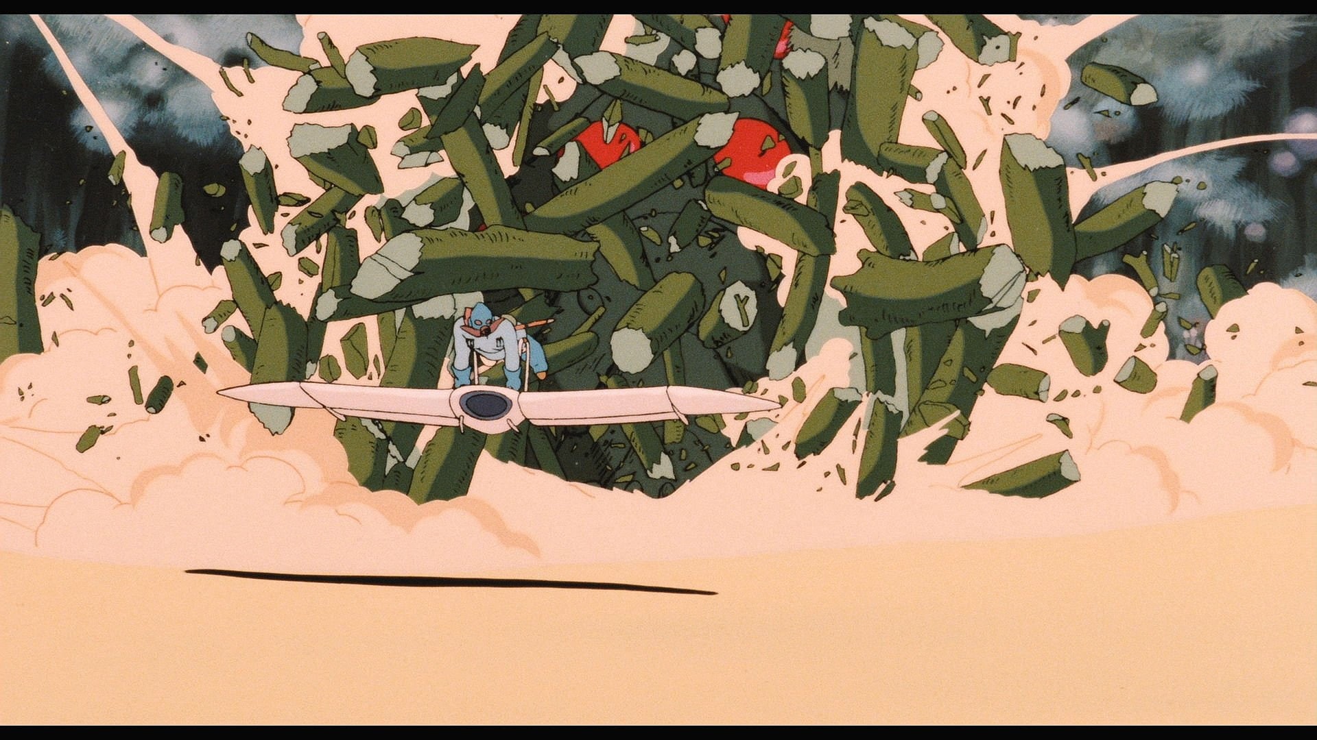 valley, wind, anime, adventure, nausicaa, fantasy, 1080P, HD Wallpaper