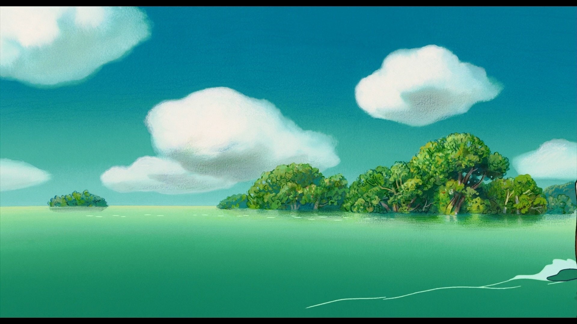 Ponyo, Movie, 1080P, HD Wallpaper