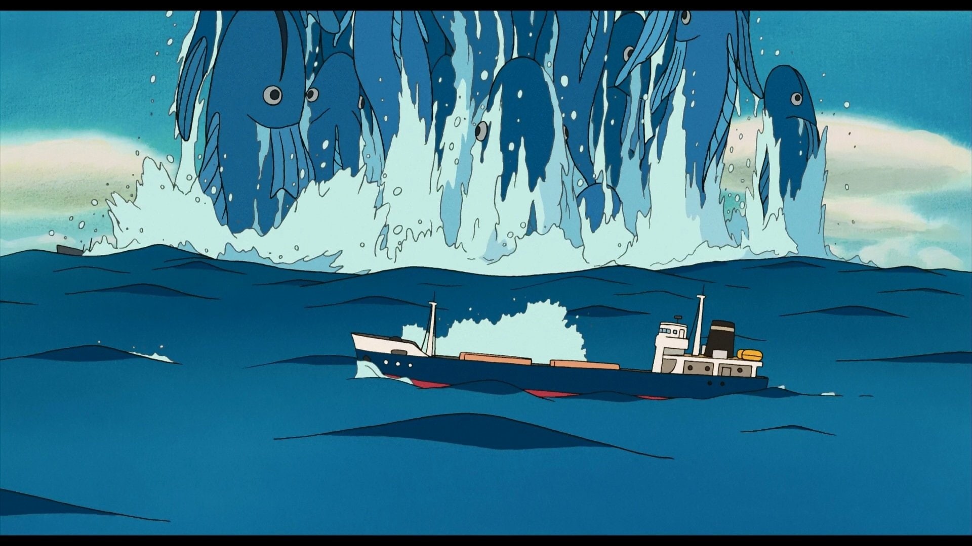 1080P, Movie, Ponyo, HD Wallpaper