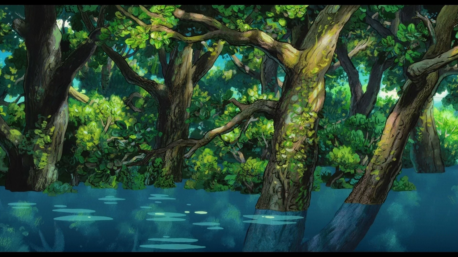 1080P, Ponyo, Movie, HD Wallpaper