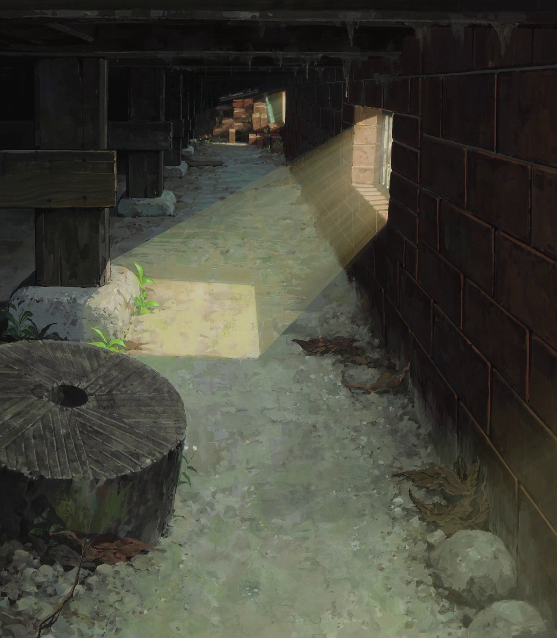 indoors, ruined, abandoned, deterioration, built structure, old, Kari-gurashi no Arietti, Studio Ghibli, high angle view, damaged, obsolete, wood - material, Phone HD Wallpaper