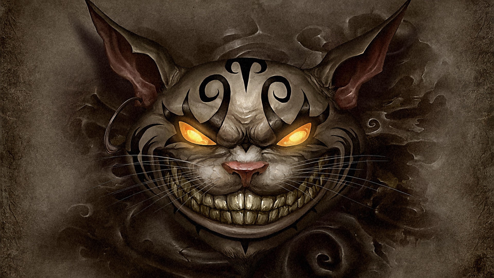 1080P, Alice in Wonderland, Cheshire Cat, Alice: Madness Returns, HD Wallpaper
