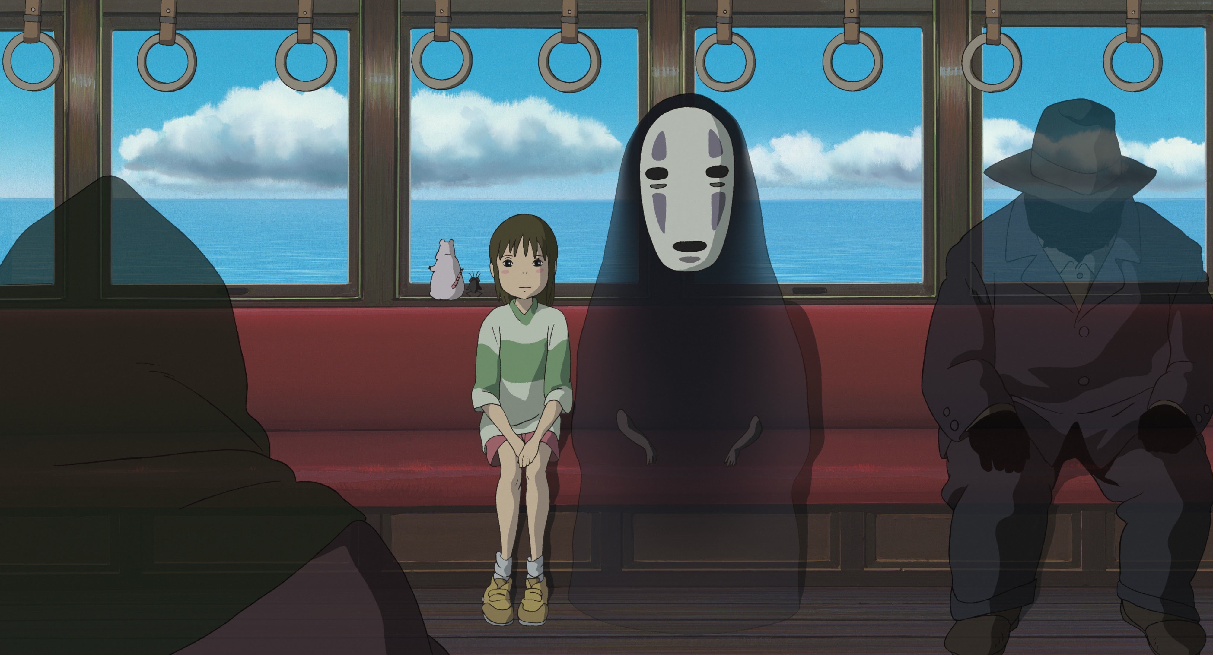 ghibli, studio, face, ogino, spirited, chihiro, 4K, HD Wallpaper