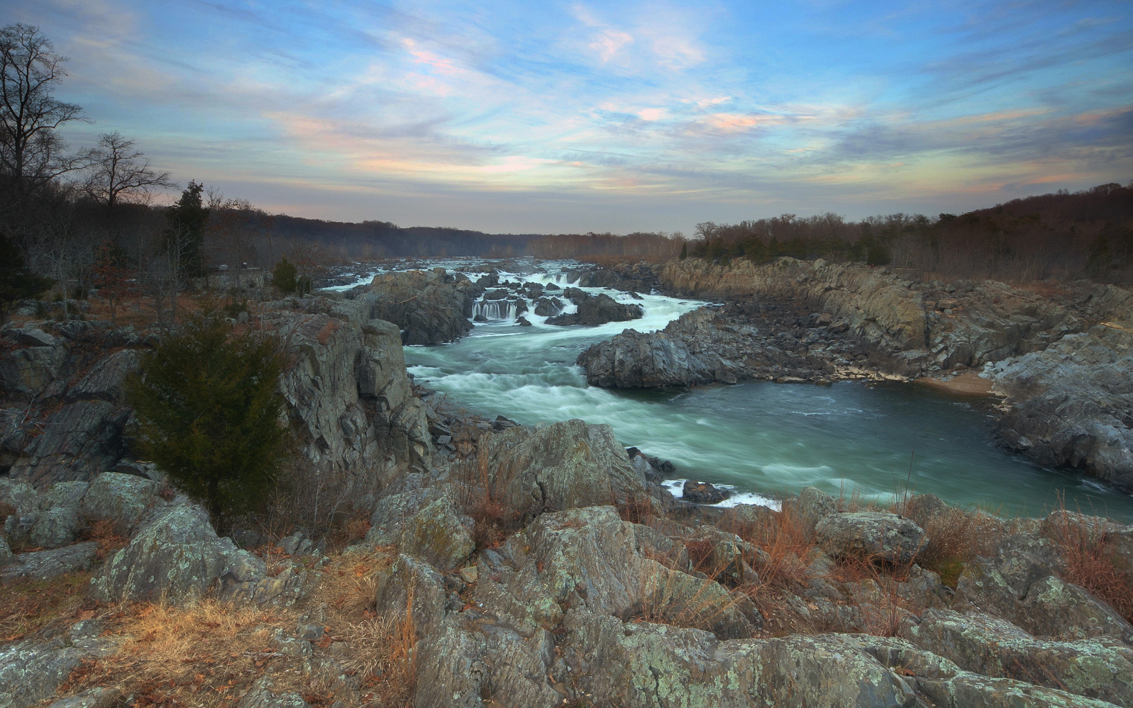 ultra, desktop, hd, laptop, potomac, phones, mobile, river, maryland, great, 4K, falls, waterfall, HD Wallpaper