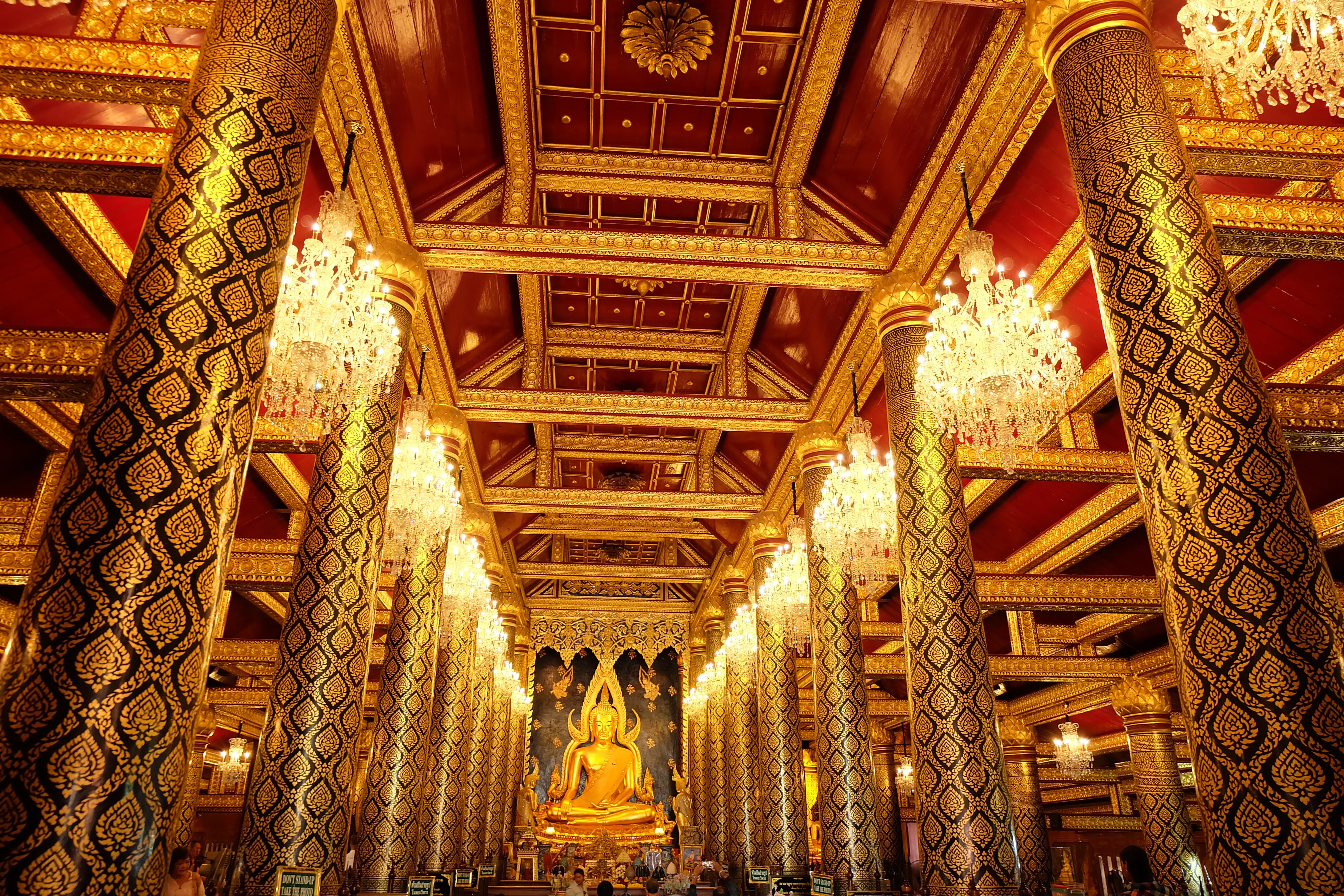 culture, belief, indoors, luxury, royalty  images, Buddhism, art, low angle view, sculpture, religion, religious, travel, design, architecture and art, HD Wallpaper