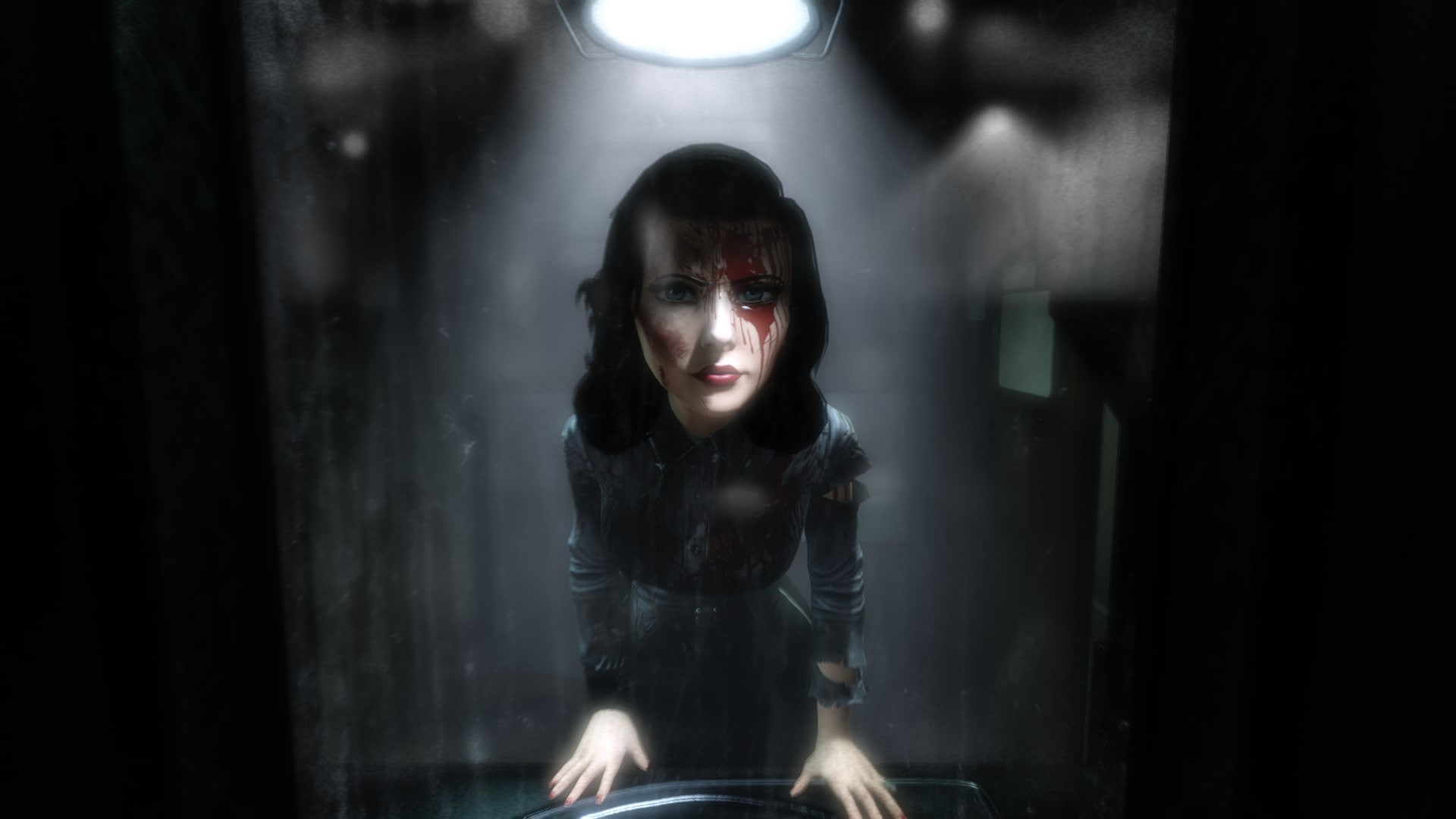 infinite, bioshock, at, hd, blood, sea, video games, elizabeth, burial, 1080P, HD Wallpaper