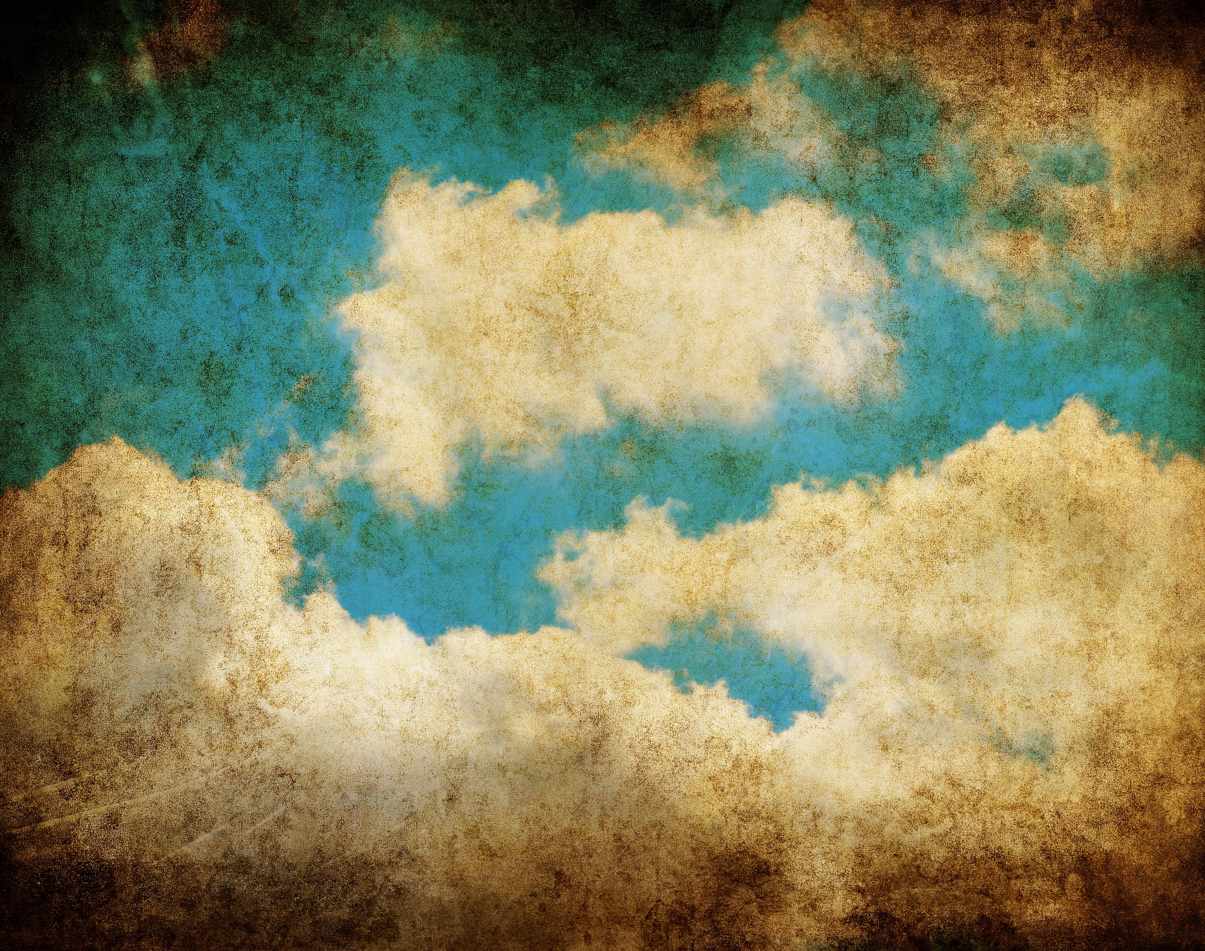 textured, pattern, dark, spirit, no people, painted image, sky, cloud, evil, moon, moonlight, horror, halloween, vignette, old, vintage, paint, watercolor painting, HD Wallpaper
