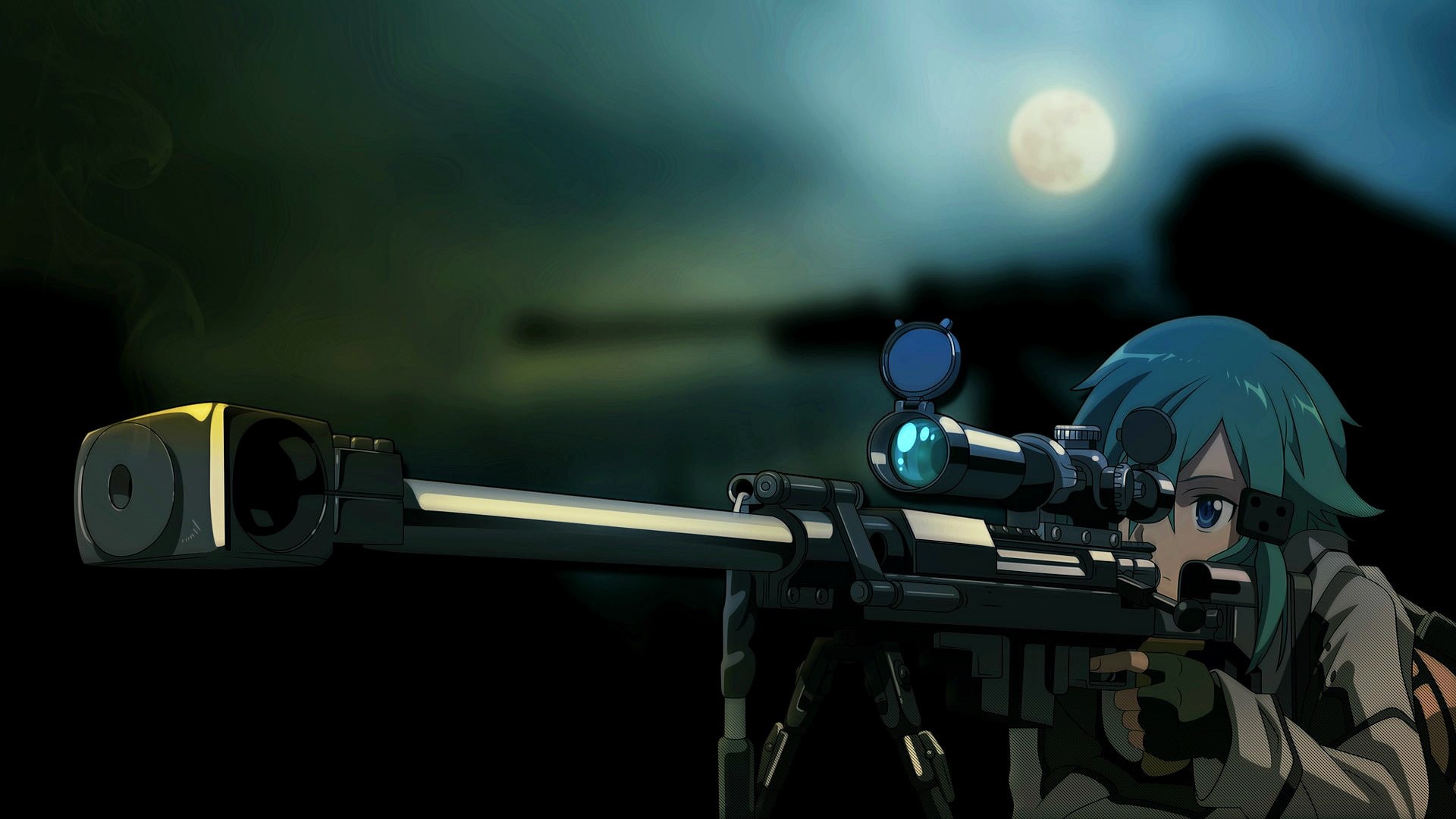 Sinon (Sword Art Online), 1080P, Sword Art Online II, Sword Art Online, HD Wallpaper