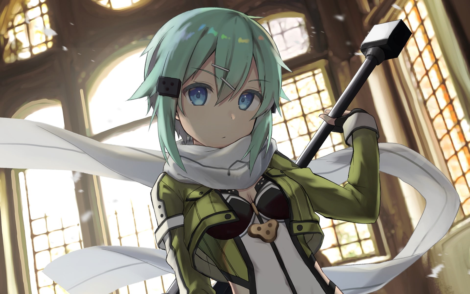 Sword Art Online, Sword Art Online II, Asada Shino, 1080P, Sinon (Sword Art Online), HD Wallpaper