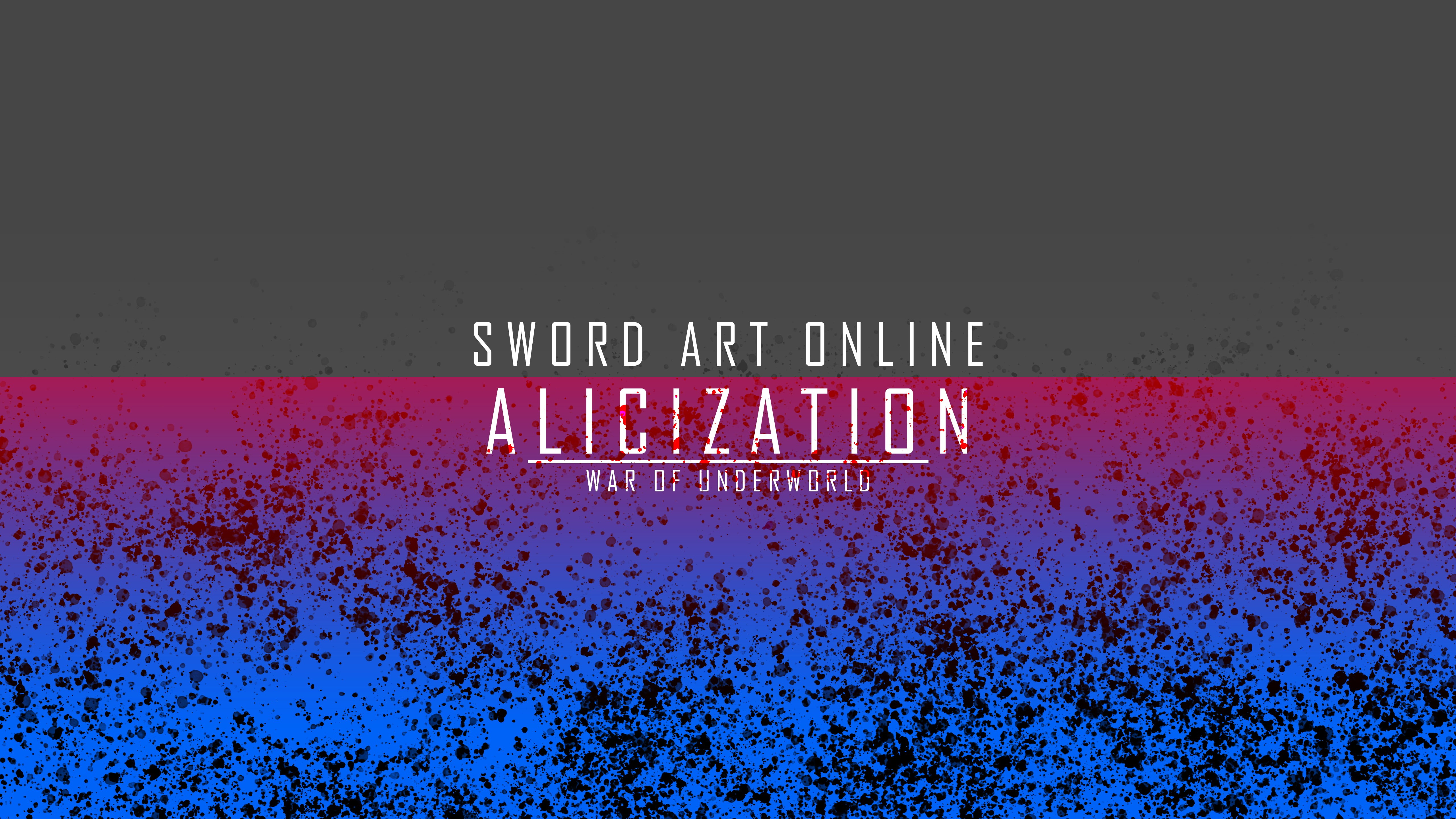 5K, Sword Art Online, Sword Art Online: Alicization - War of Underworld, Sword Art Online: Alicization, HD Wallpaper