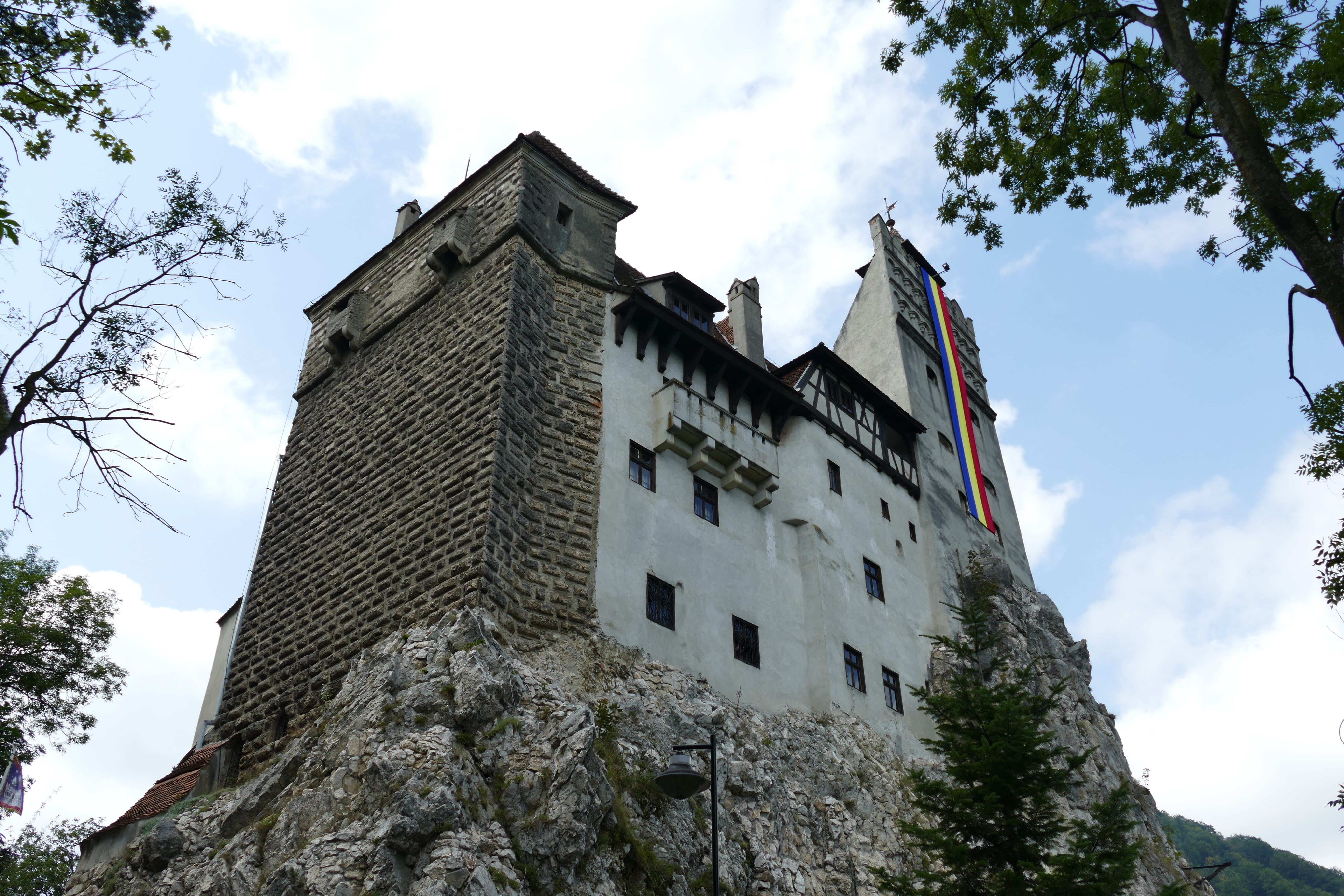 built structure, building exterior, building, carpathian mountains, tower, tourism, old, dracula, place of worship, architecture, tree, the past, historically, HD Wallpaper