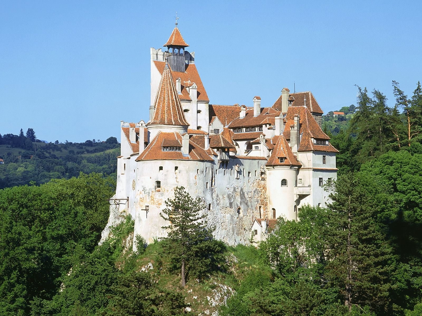 vampires, bram, dracula, draiaacula, castles, 720P, nature, stoker, romania, HD Wallpaper