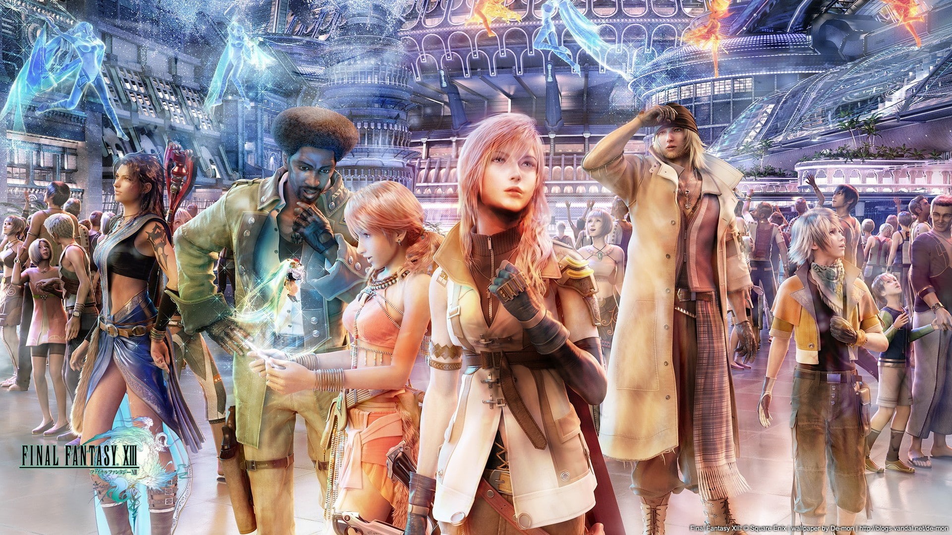 1080P, lightning, Final Fantasy XIII, Final Fantasy, Claire Farron, Lightning XIII, HD Wallpaper