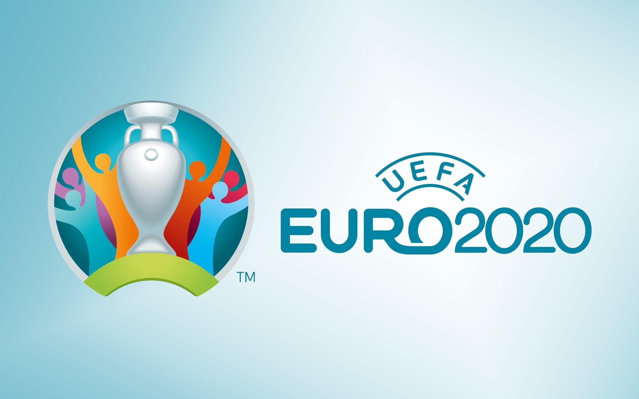simple background, Euro 2020, 1080P, cup, UEFA, soccer, minimalism, sport, logo, HD Wallpaper