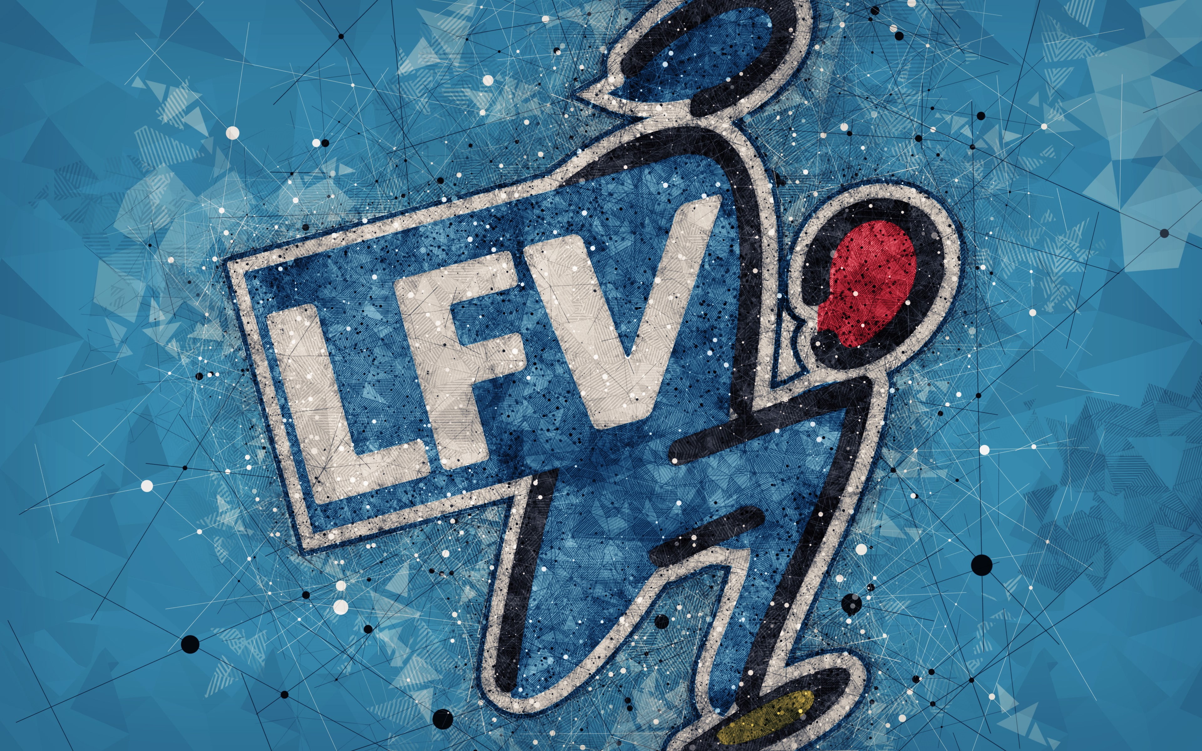 Liechtenstein National Football Team, Soccer, Emblem, Logo, Liechtenstein, 4K, HD Wallpaper