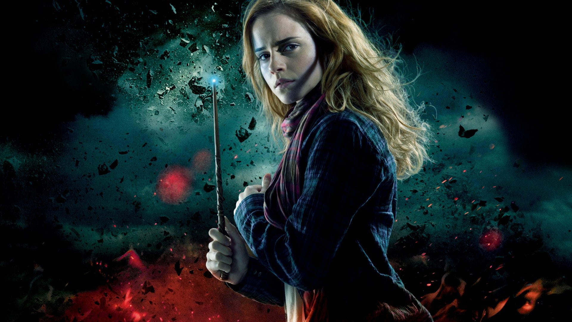 depression - sadness, adult, contemplation, young women, women, blond hair, Harry Potter, Harry Potter and the Deathly Hallows: Part 2, teenager, portrait, HD Wallpaper