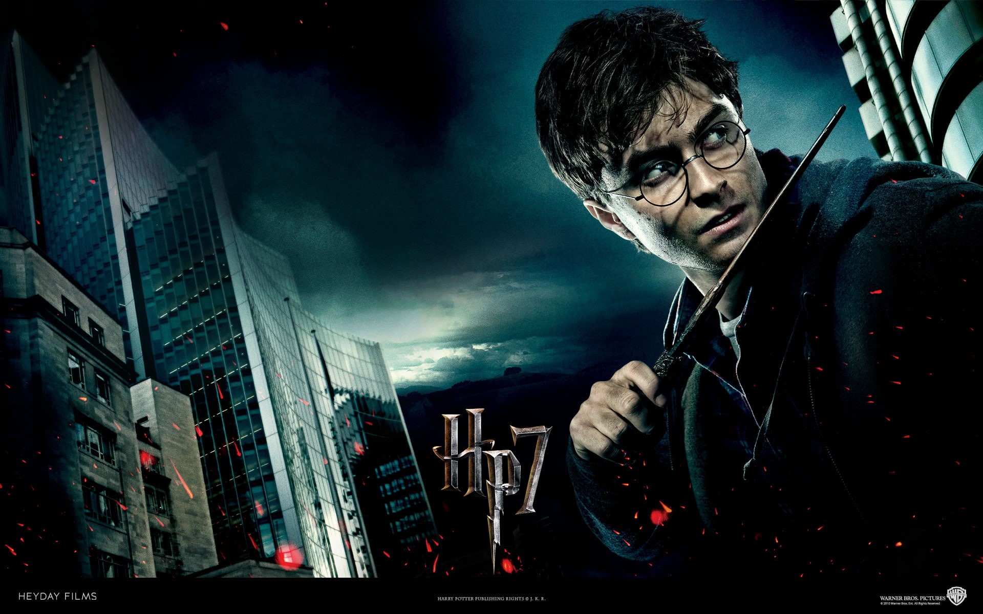 poster, hallows, potter, harry, 1080P, deathly, HD Wallpaper