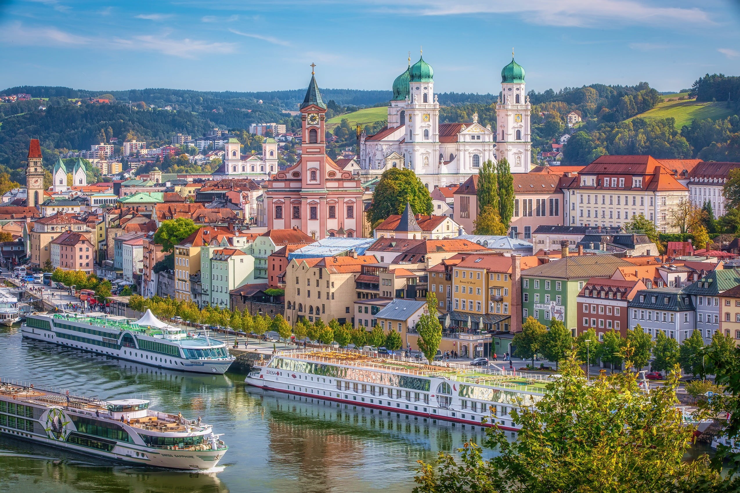 city, cityscape, 1080P, Bavaria, Passau (City), HD Wallpaper