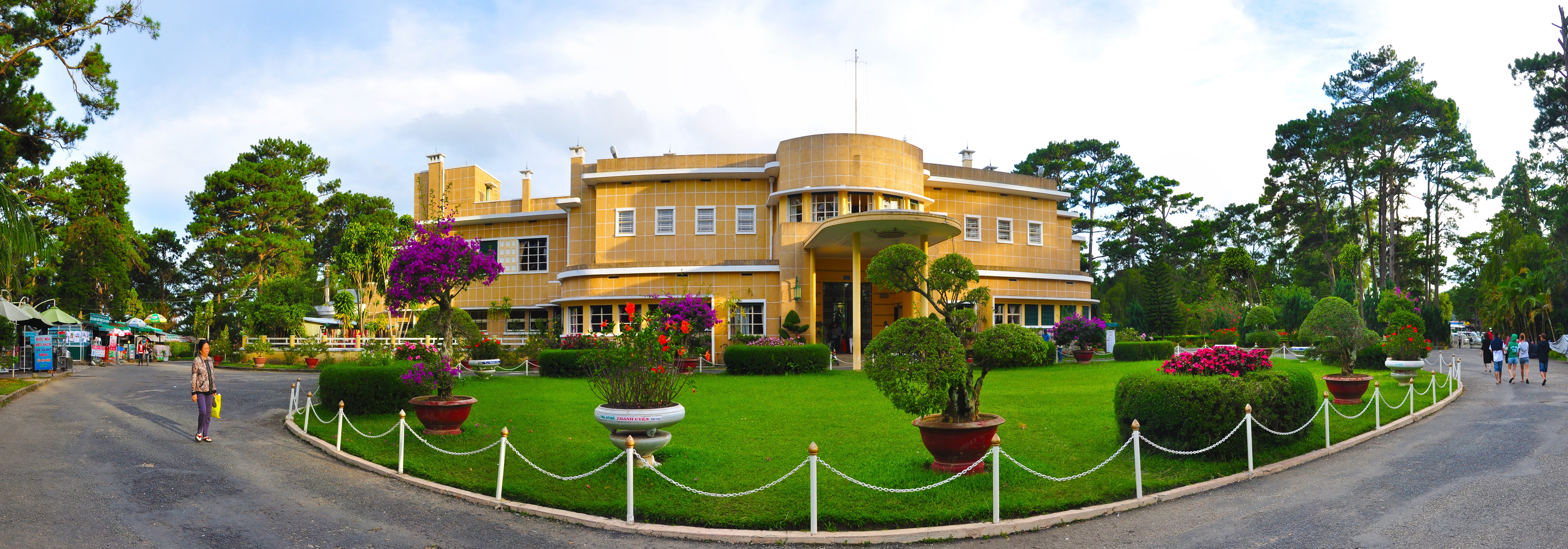 Vietnam, panoramic, transportation, street, travel Destinations, french agency, plant, incidental people, Agency, sky, residential district, 8K, tree, HD Wallpaper
