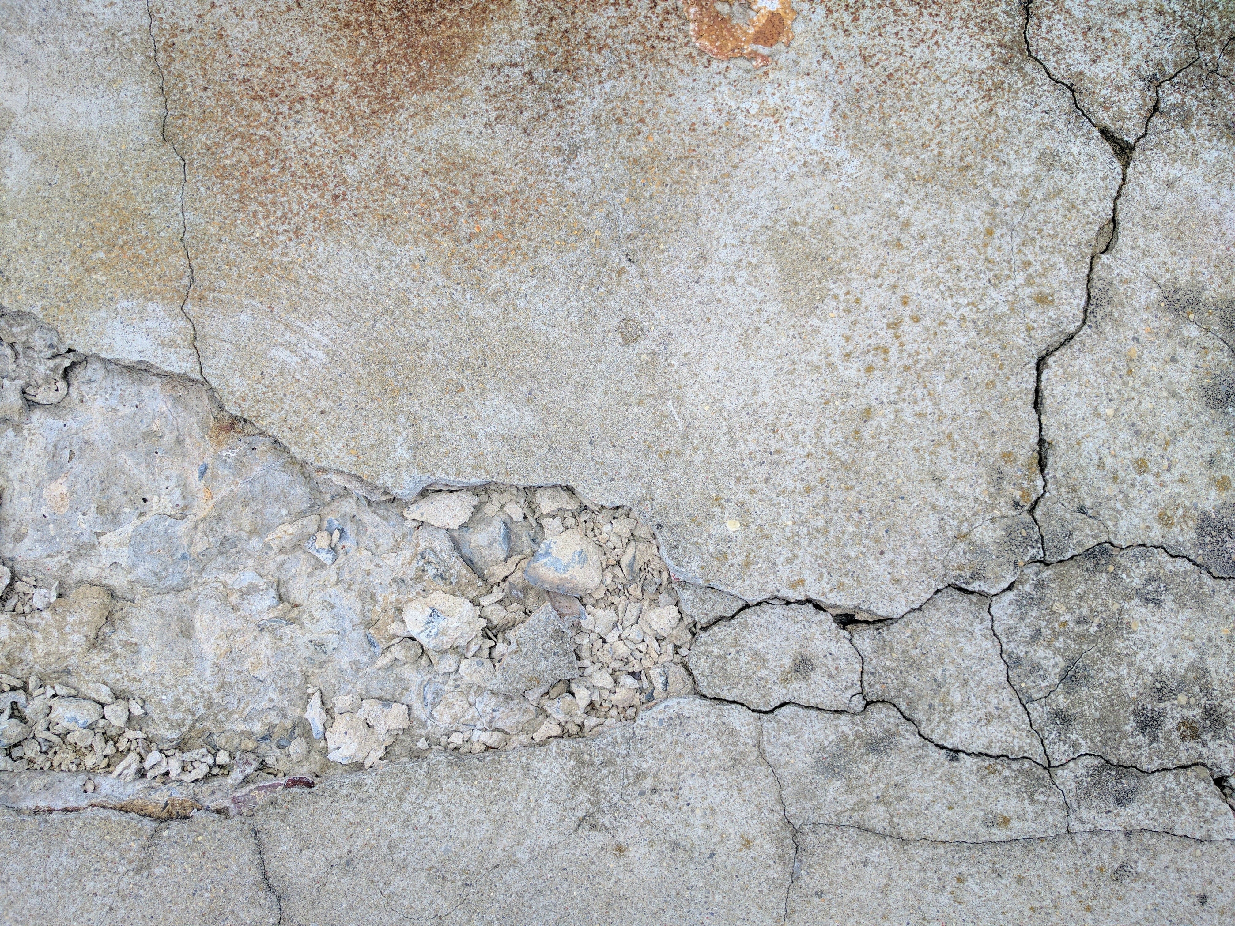 wall - building feature, backgrounds, industrial, surface, beige, cracked, textured, stone material, day, cement, grunge, abstract backgrounds, full frame, HD Wallpaper