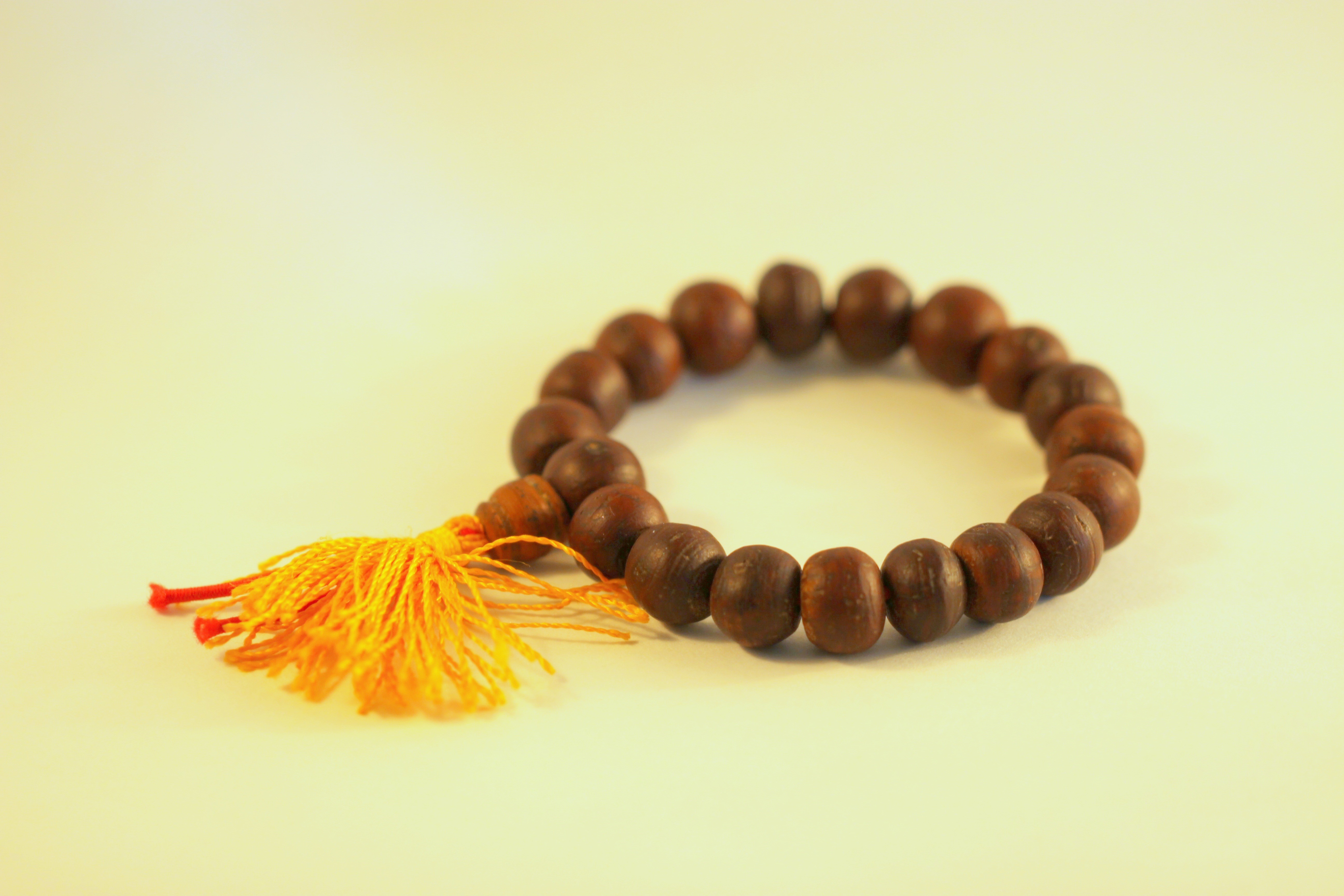 cut out, prayer, creativity, rosary Beads, bead, art and craft, freshness, wood, colored background, no people, jewelry, bracelet, shape, japa, food, hindu, HD Wallpaper