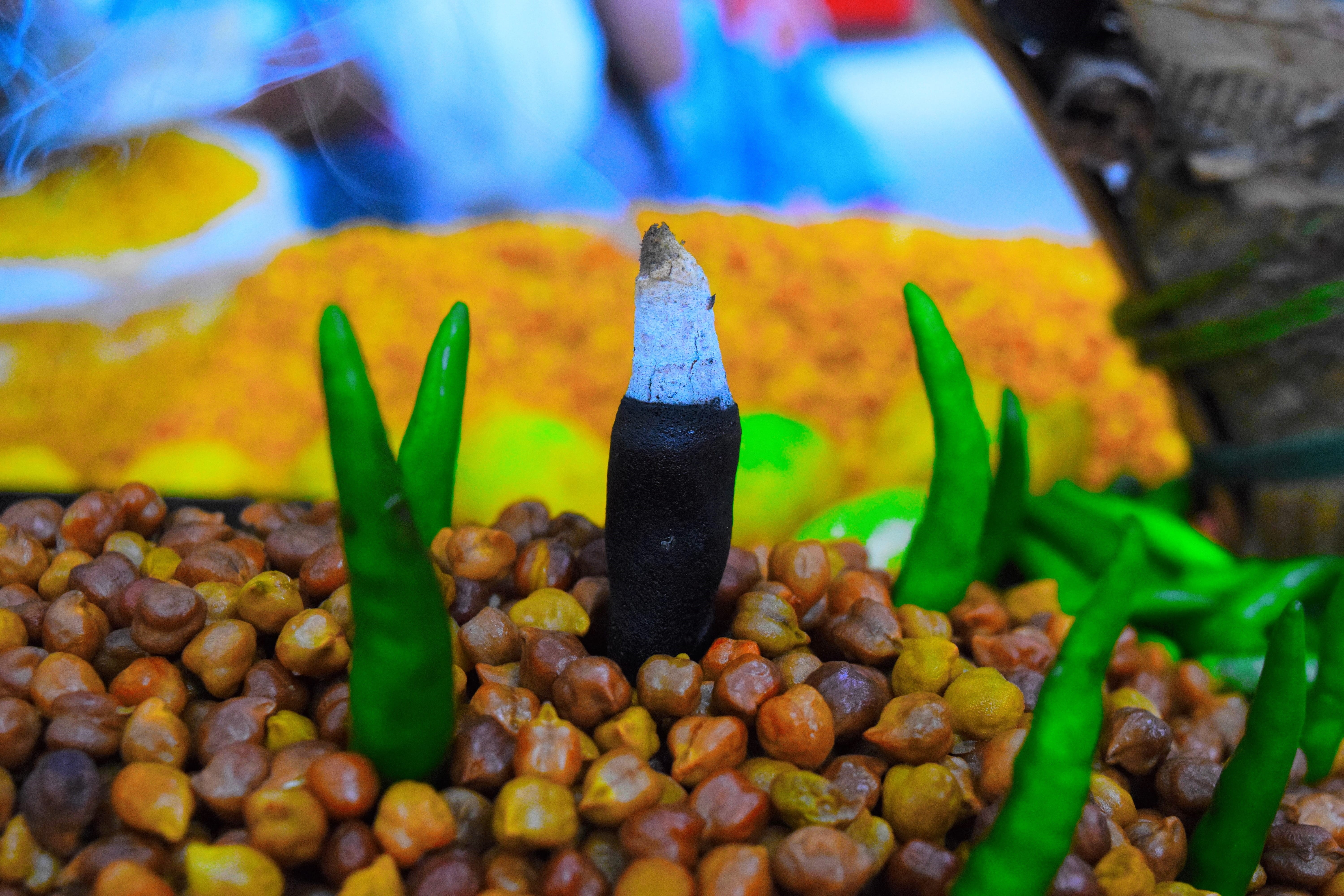 religion, abundance, market, belief, no people, India, 5K, day, selective focus, food, close-up, still life, Travel, focus on foreground, nature, freshness, HD Wallpaper