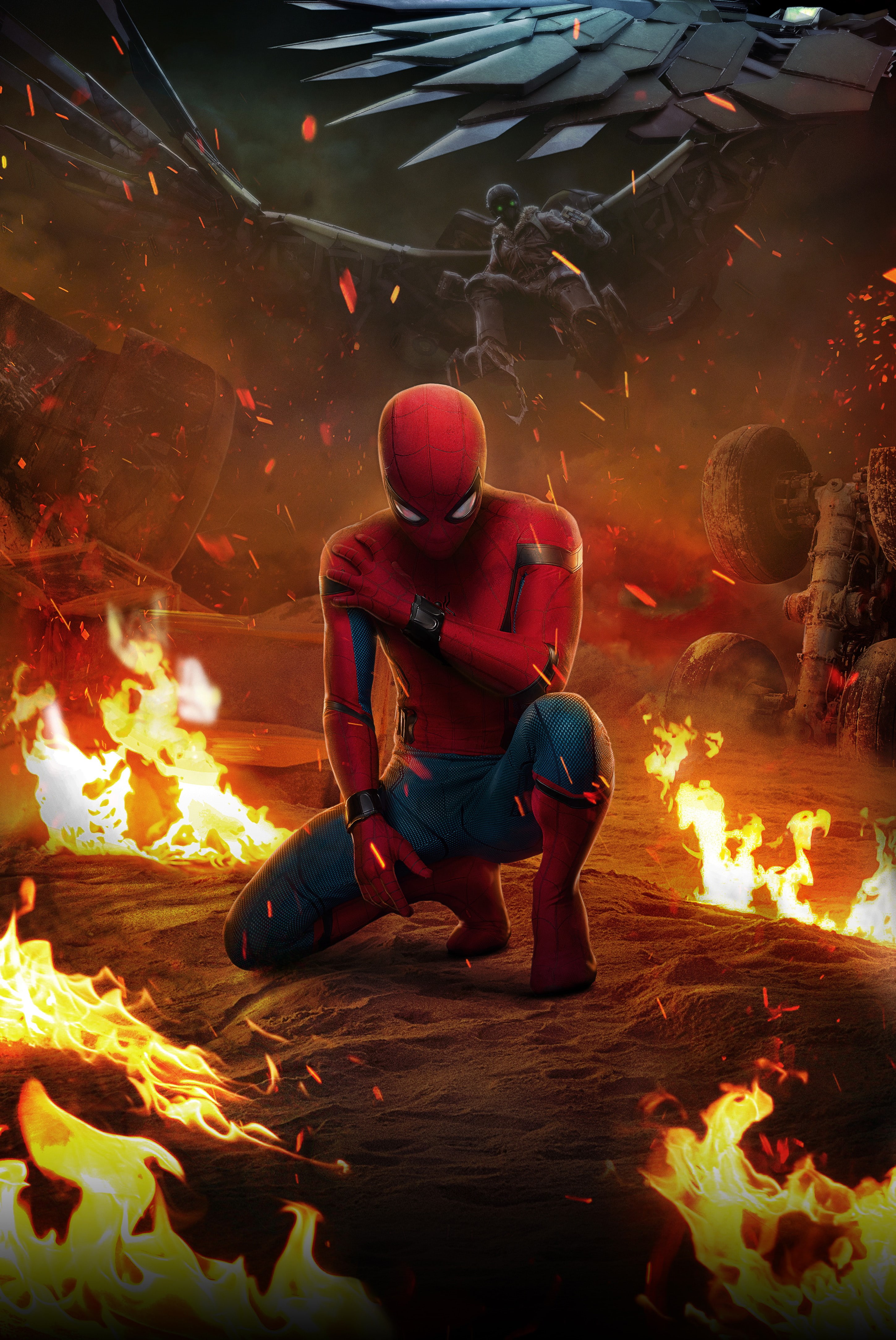 4K, IMAX, Poster, China, Spider-Man: Homecoming, Phone HD Wallpaper