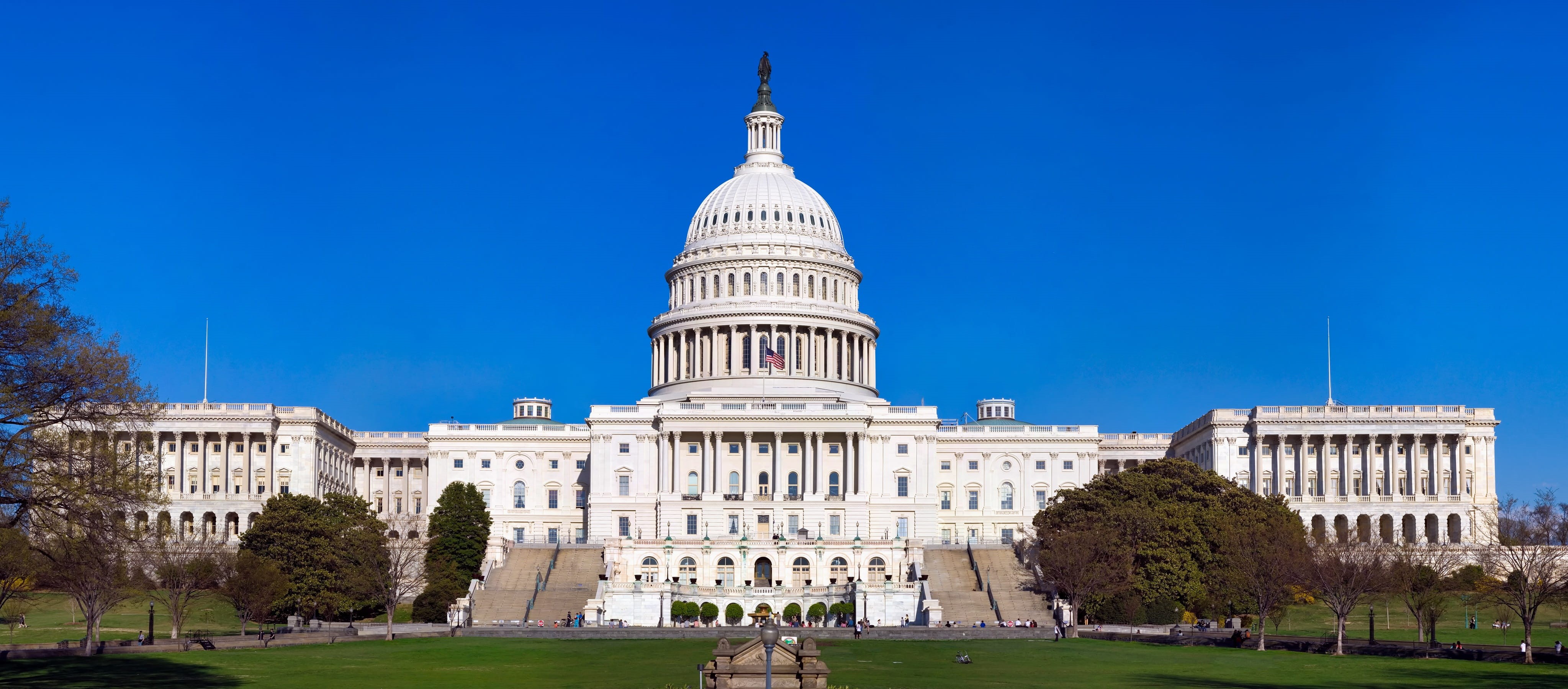 politics, day, tourism, history, no people, travel, washington dc, authority, dome, architecture, city, travel destinations, historic, 4K, government, HD Wallpaper