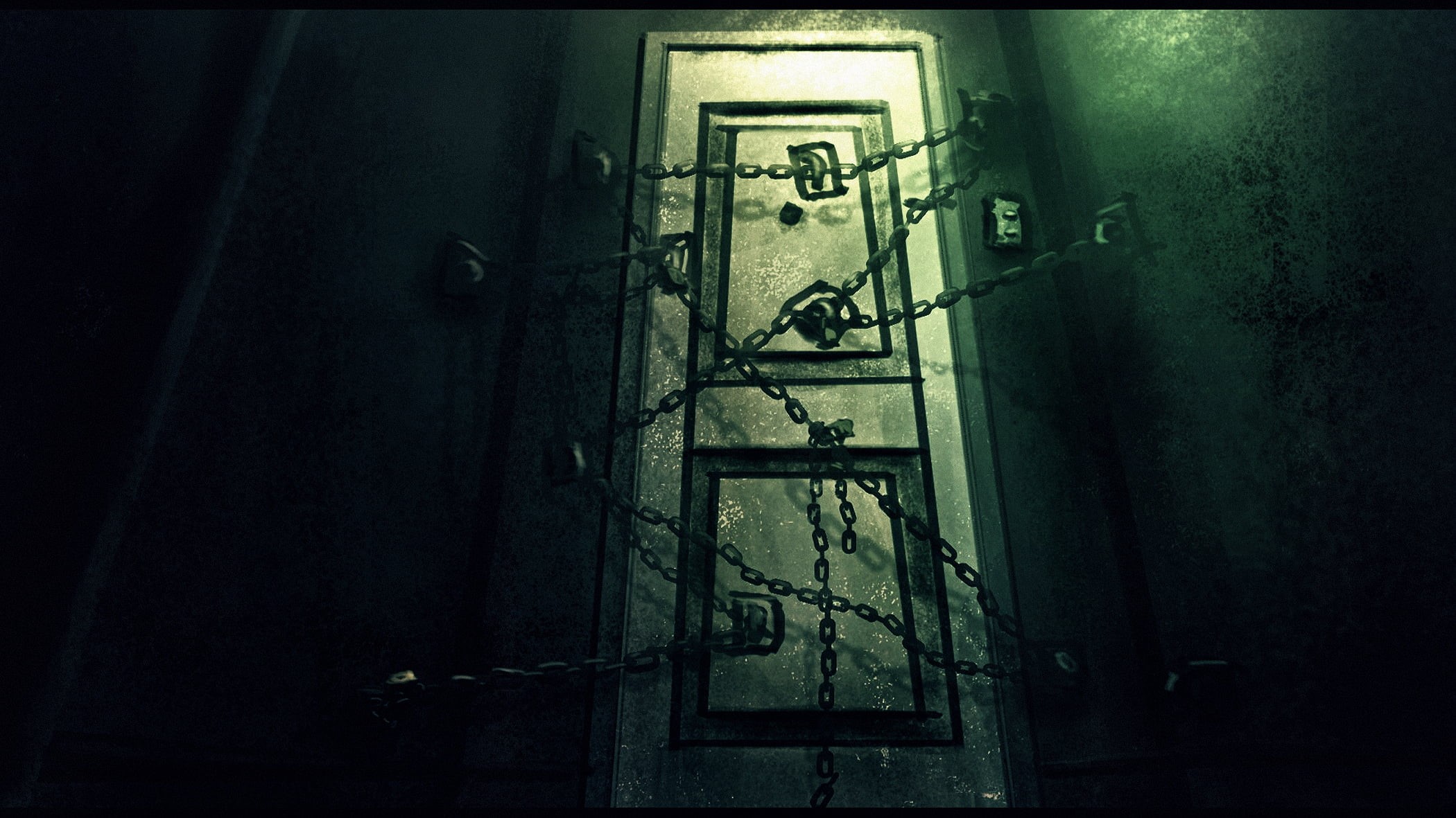 wall, people, horror, building, dirty, game, the room, no People, old, chains, abandoned, day, built Structure, transfer print, urban Scene, staircase, HD Wallpaper