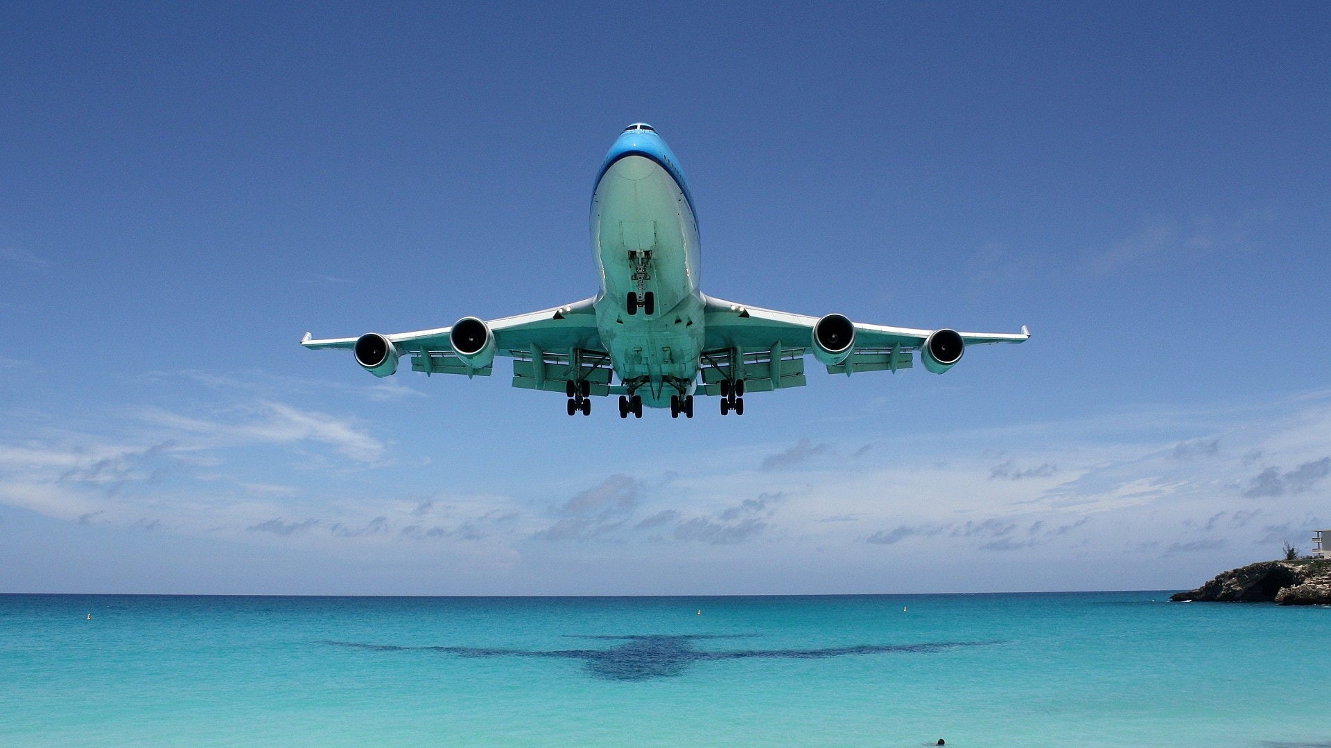 plane, aircraft, airliner, 1080P, boeing 747, 747, boeing, transport, airplane, HD Wallpaper