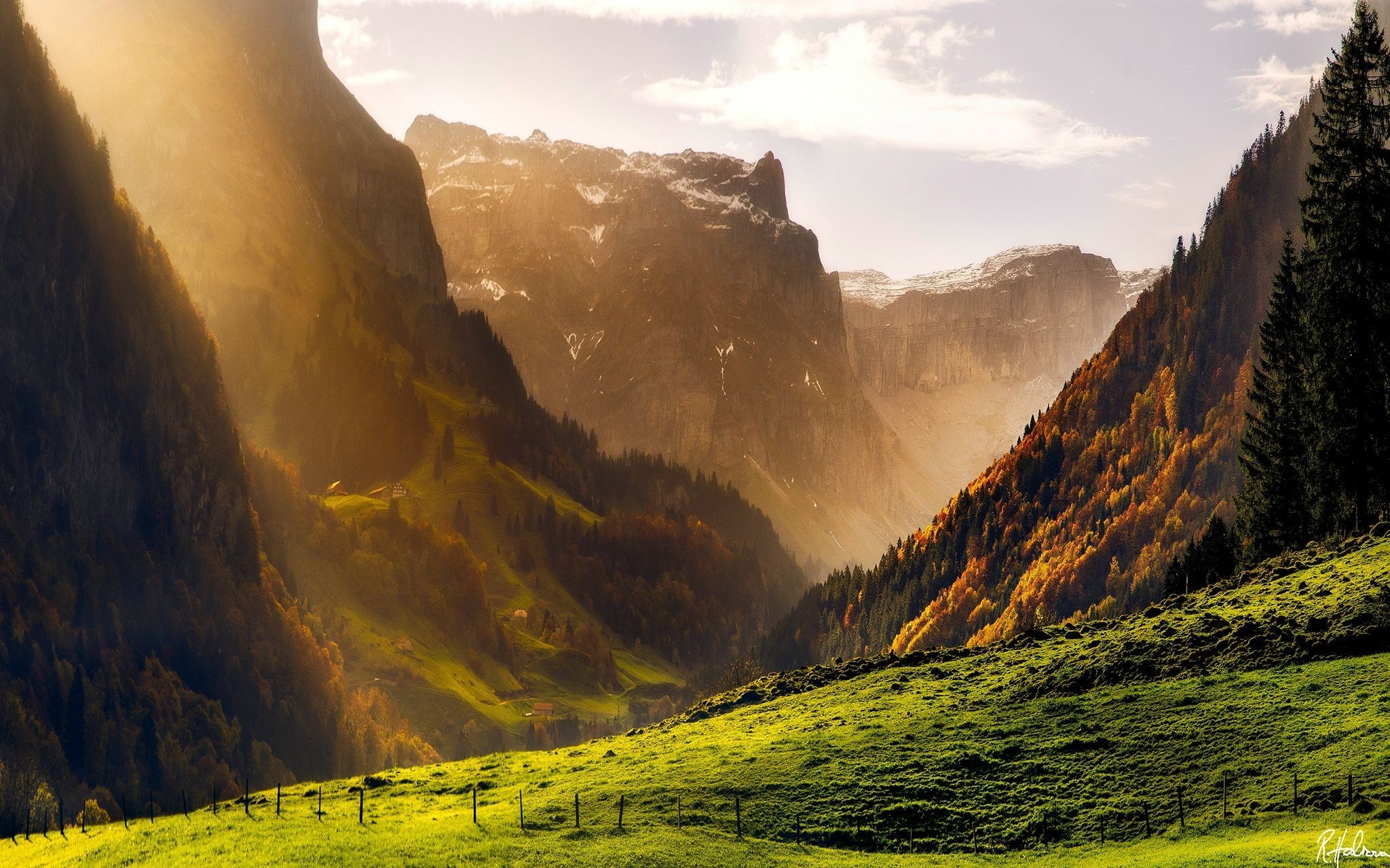 nature, mountains, 1080P, Alps, Switzerland, landscape, HD Wallpaper