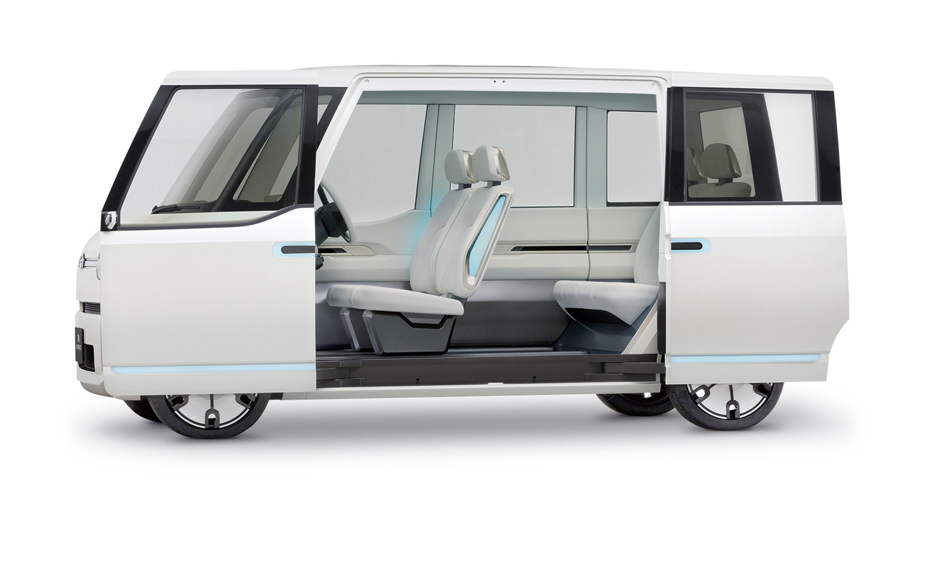 business, daihatsu dn u space 4k best pic, mode of transportation, white background, land vehicle, van - vehicle, wheel, truck, car, indoors, 4K, side view, HD Wallpaper