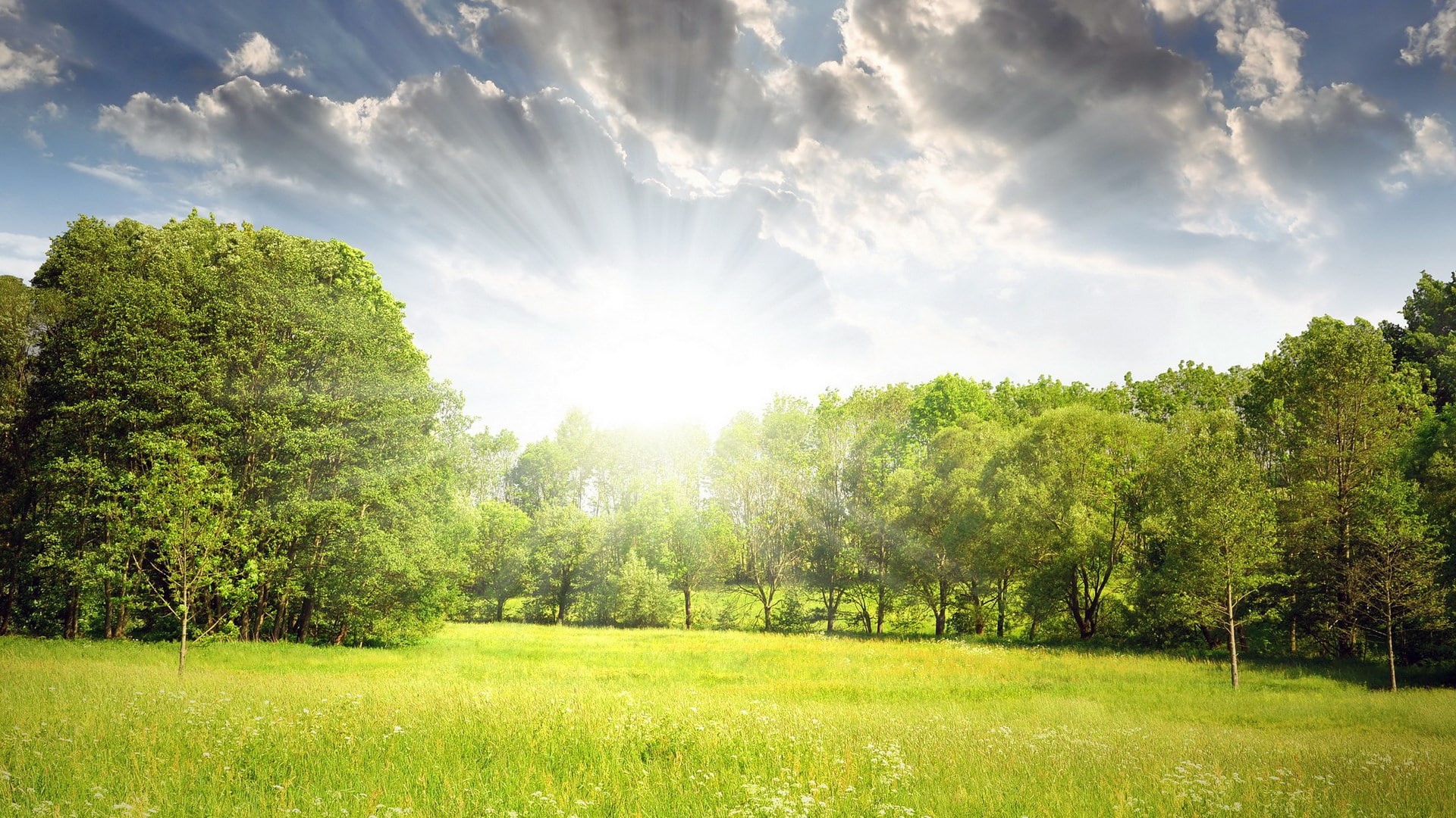 tranquil scene, no people, day, for desktop nature scenes beautiful scenery 1920x1080, non-urban scene, landscape, cloud - sky, tranquility, field, outdoors, HD Wallpaper
