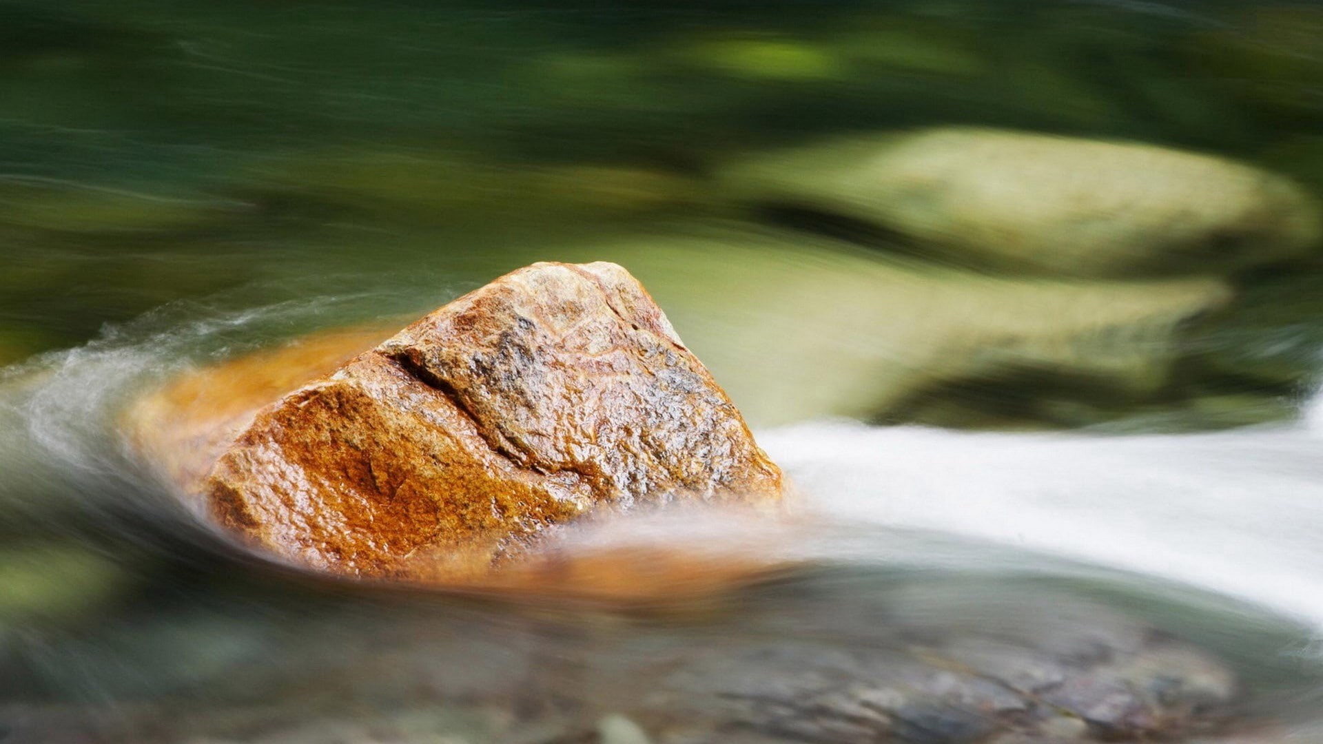 solid, tree, selective focus, outdoors, plant, beauty in nature, no people, flowing water, land, rock, long exposure, picture most beautiful nature 1920x1080, HD Wallpaper