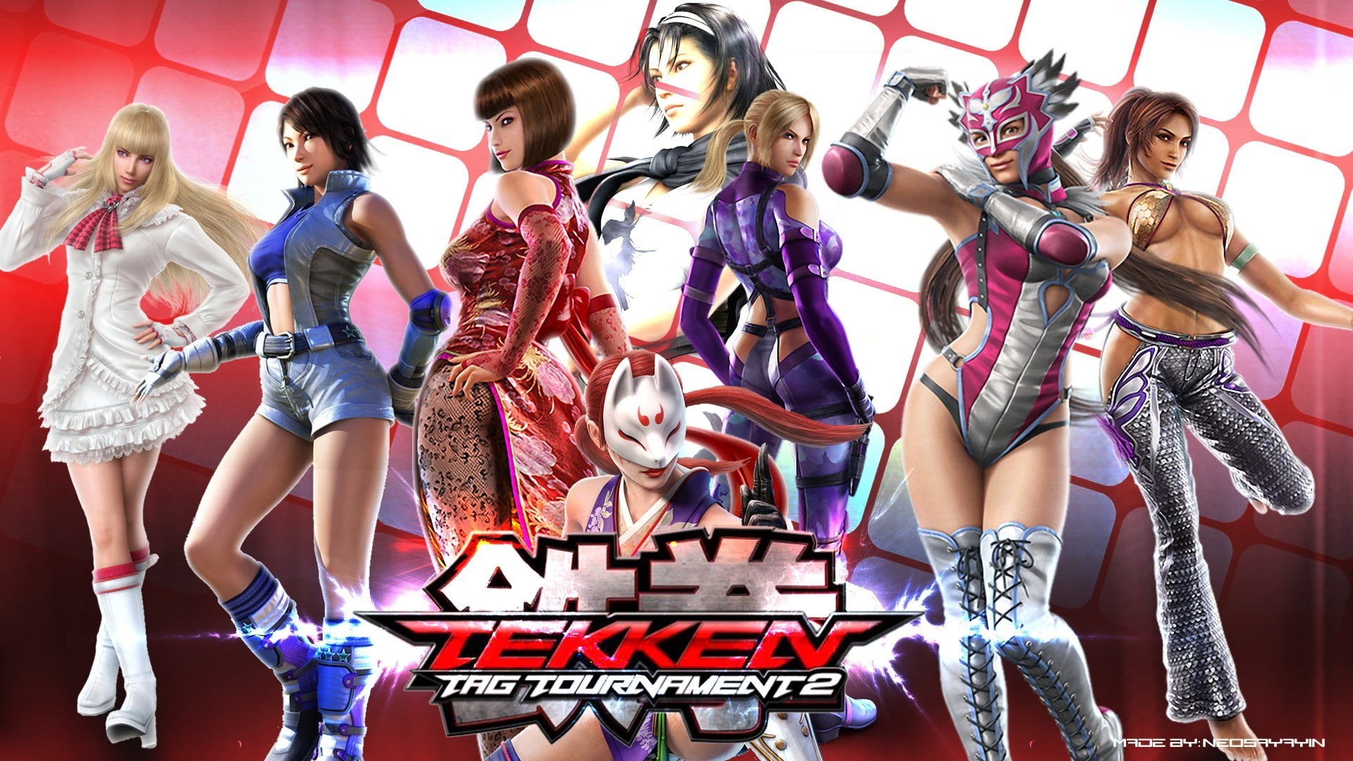 dancing, people, tekken nina williams anna williams video games women christie monteiro asuka kazama jaycee jun kazama kunimitsu emilie de rochefort, emotion, HD Wallpaper