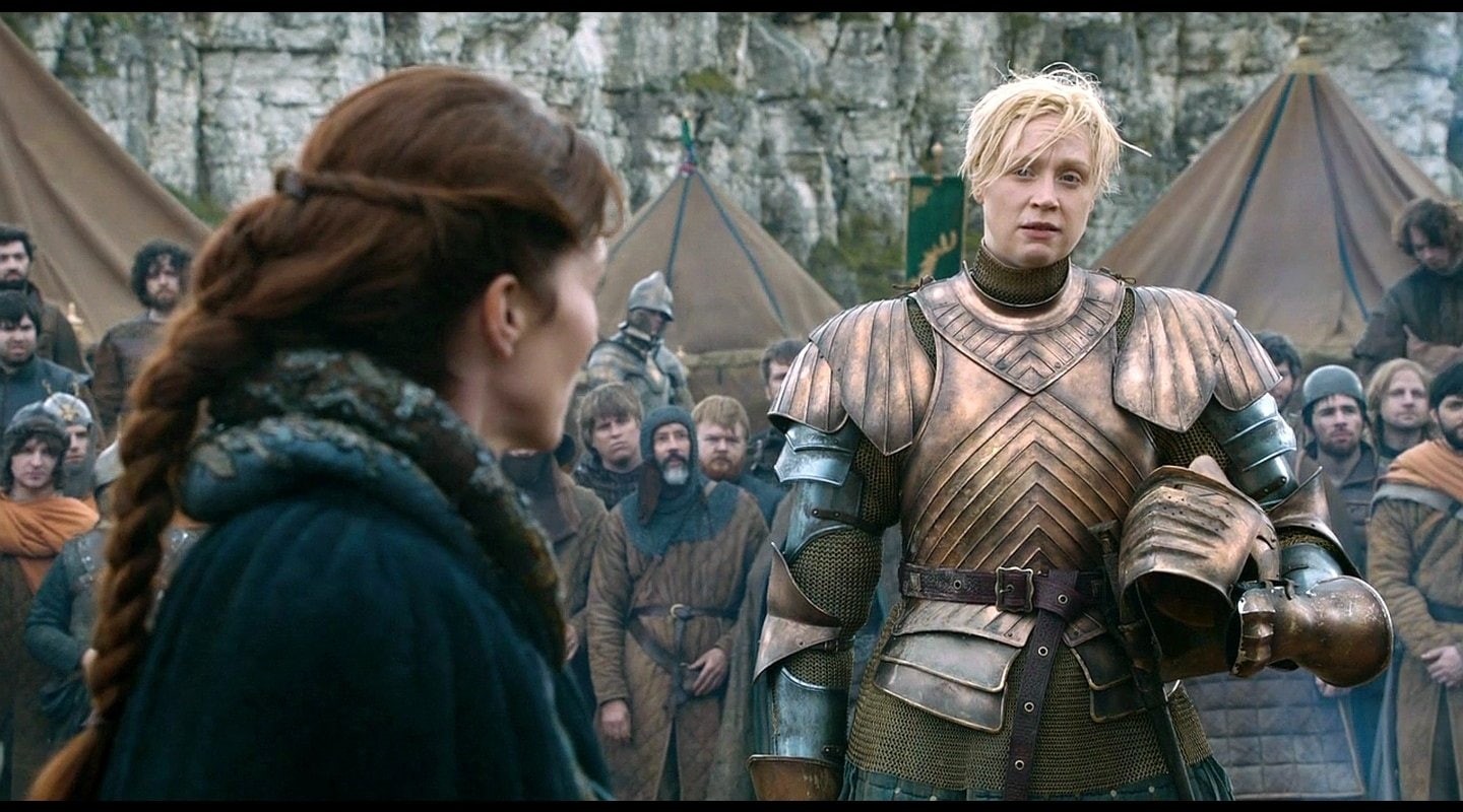 Gwendoline Christie, 720P, Brienne Of Tarth, TV Show, Michelle Fairley, Catelyn Stark, Game Of Thrones, HD Wallpaper
